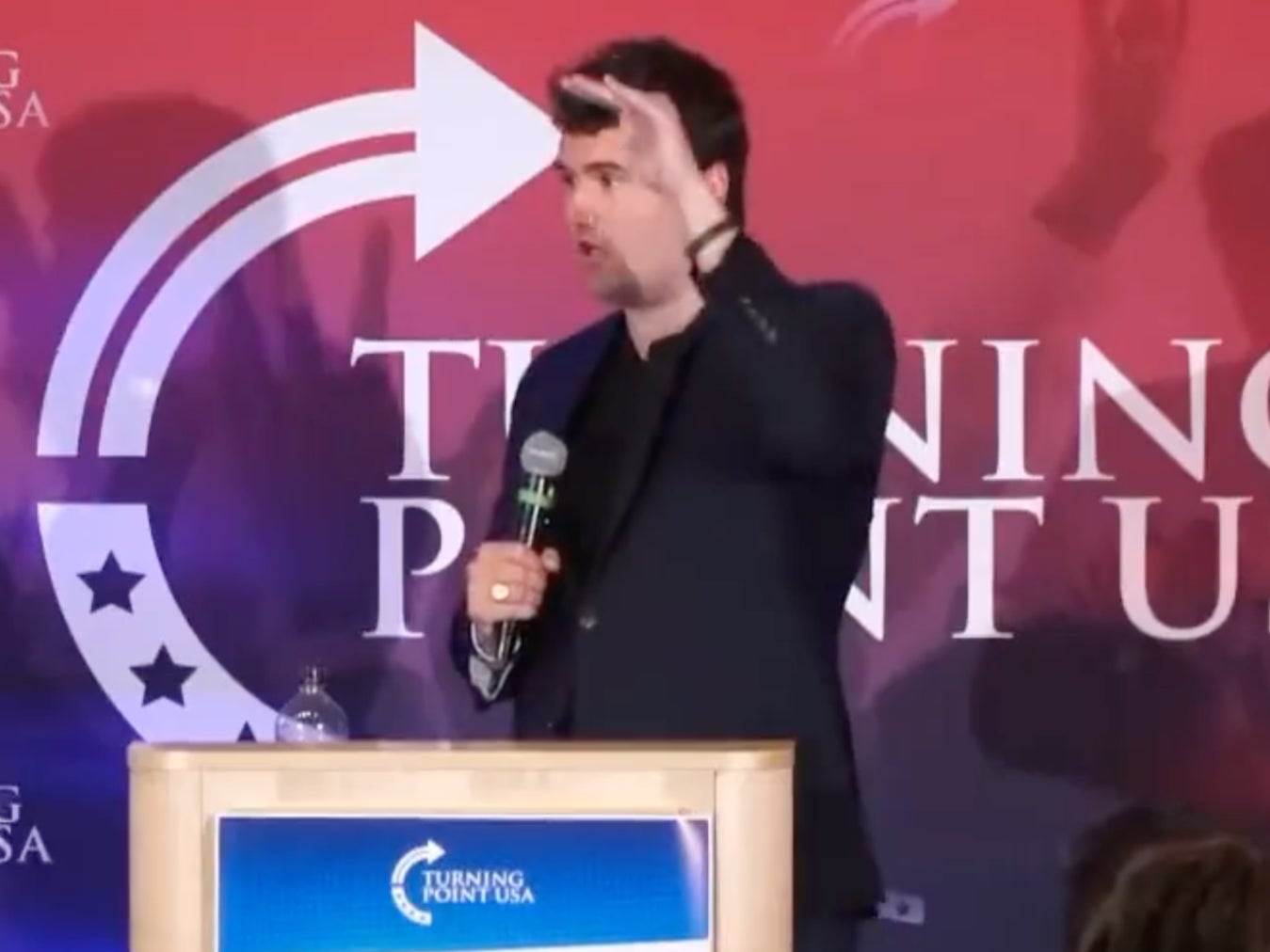 Conservative activist Charlie Kirk claims higher buildings leads to more liberal voters