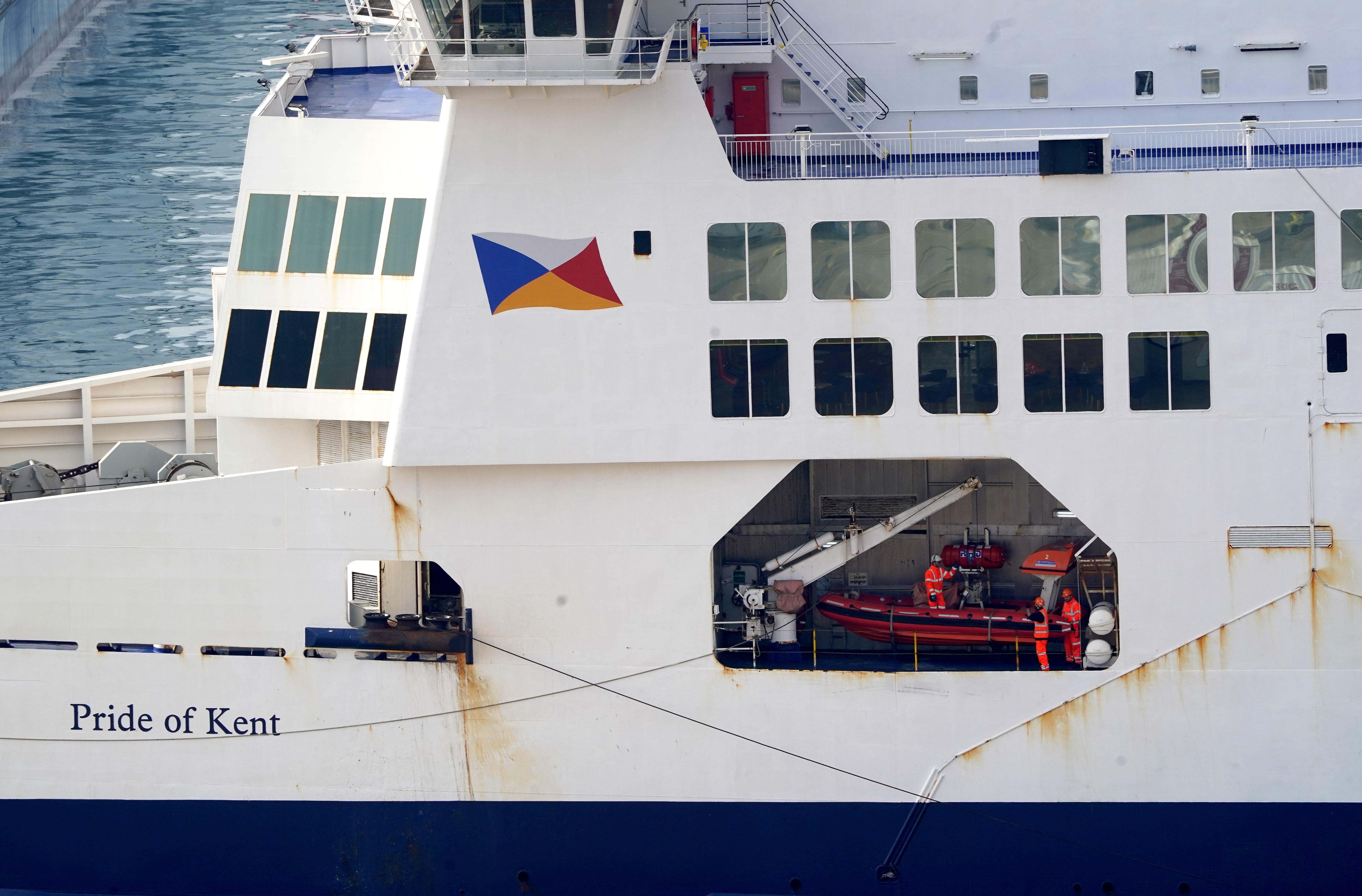 The Pride of Kent is to remain detained after failing a reinspection by the Maritime and Coastguard Agency (Gareth Fuller/PA)