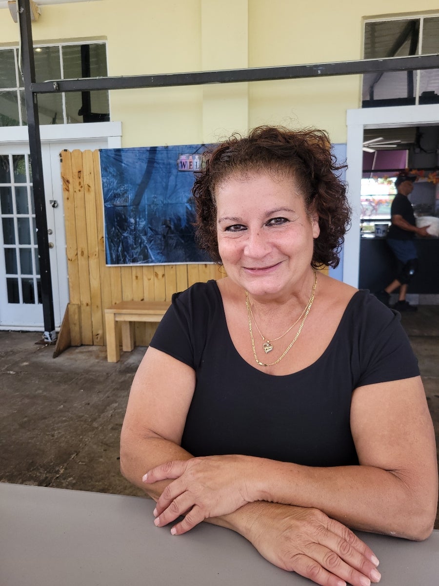 Evelyn Lugo, 61, was able to vote again for the first time in years after Amendment 4 passed