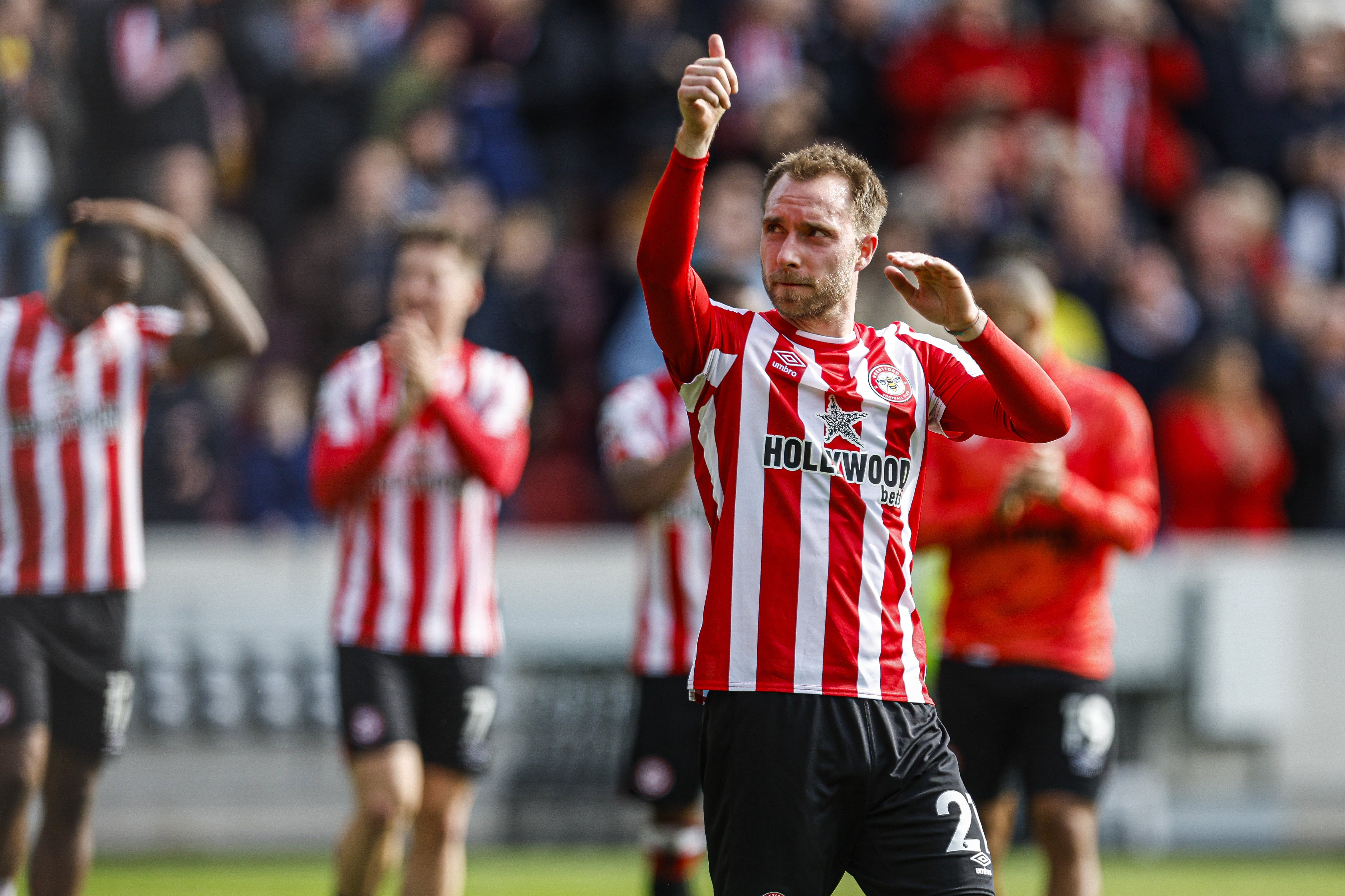 Christian Eriksen has made an impressive start to life at Brentford (Steve Paston/PA)