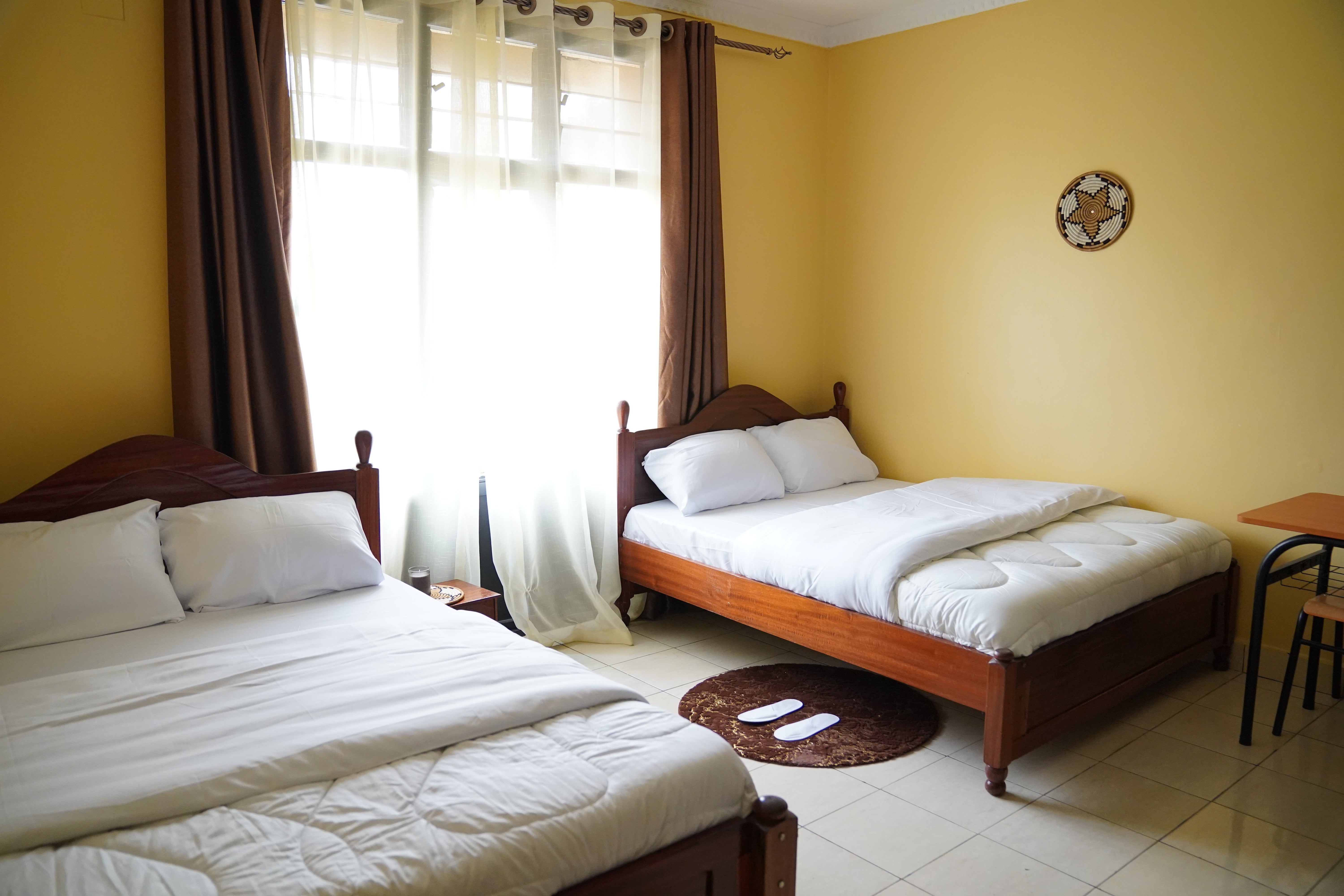 Inside Hope House, a hostel in Rwanda’s capital city Kigali