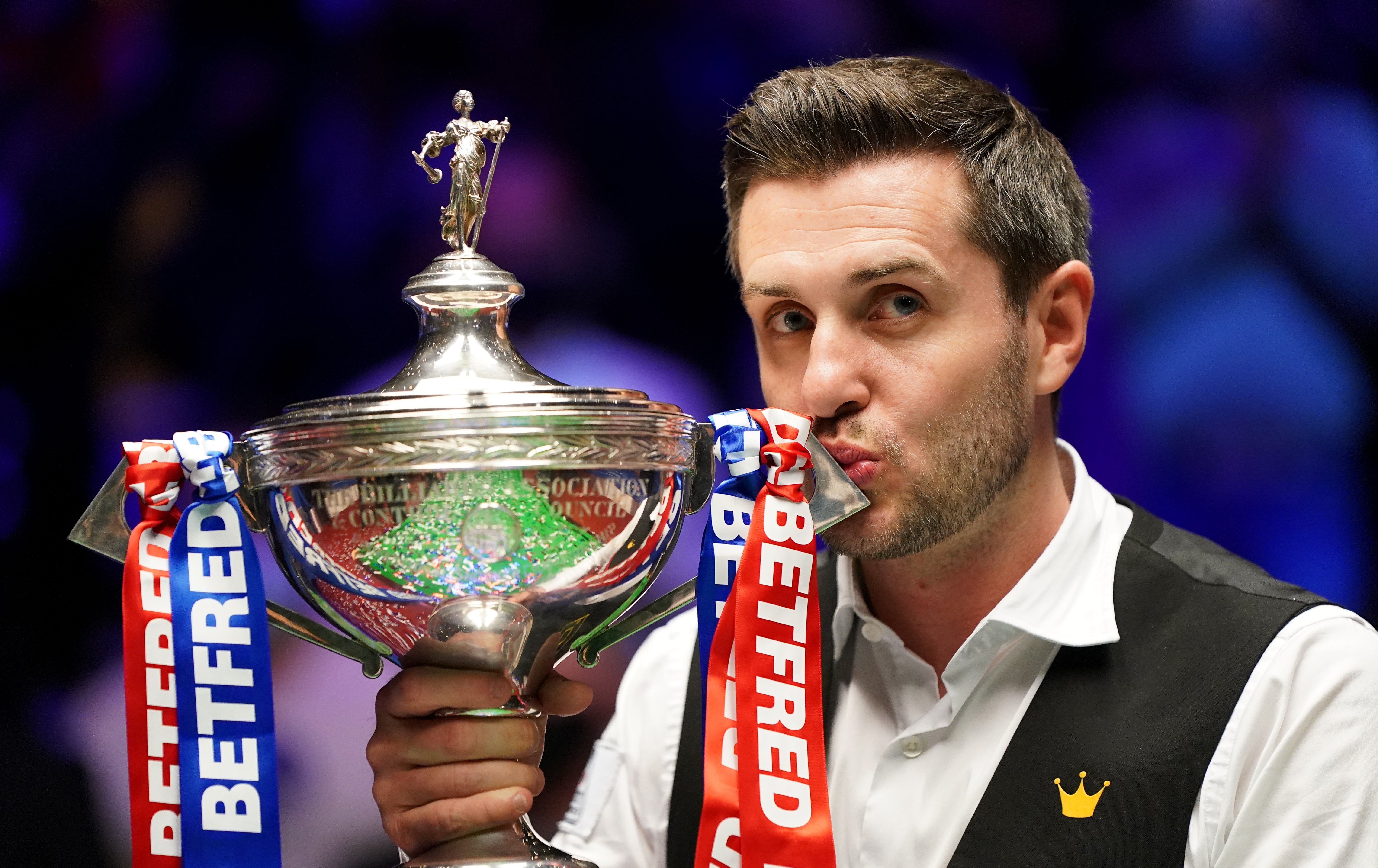 Mark Selby won his fourth world title last year (Zac Goodwin/PA)