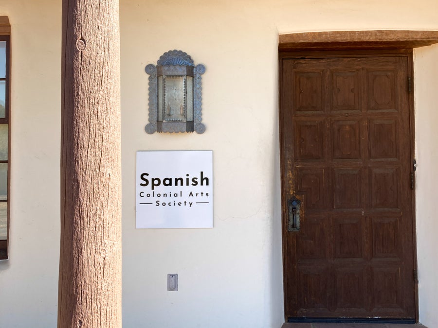 The Spanish Colonial Arts Society museum in Santa Fe