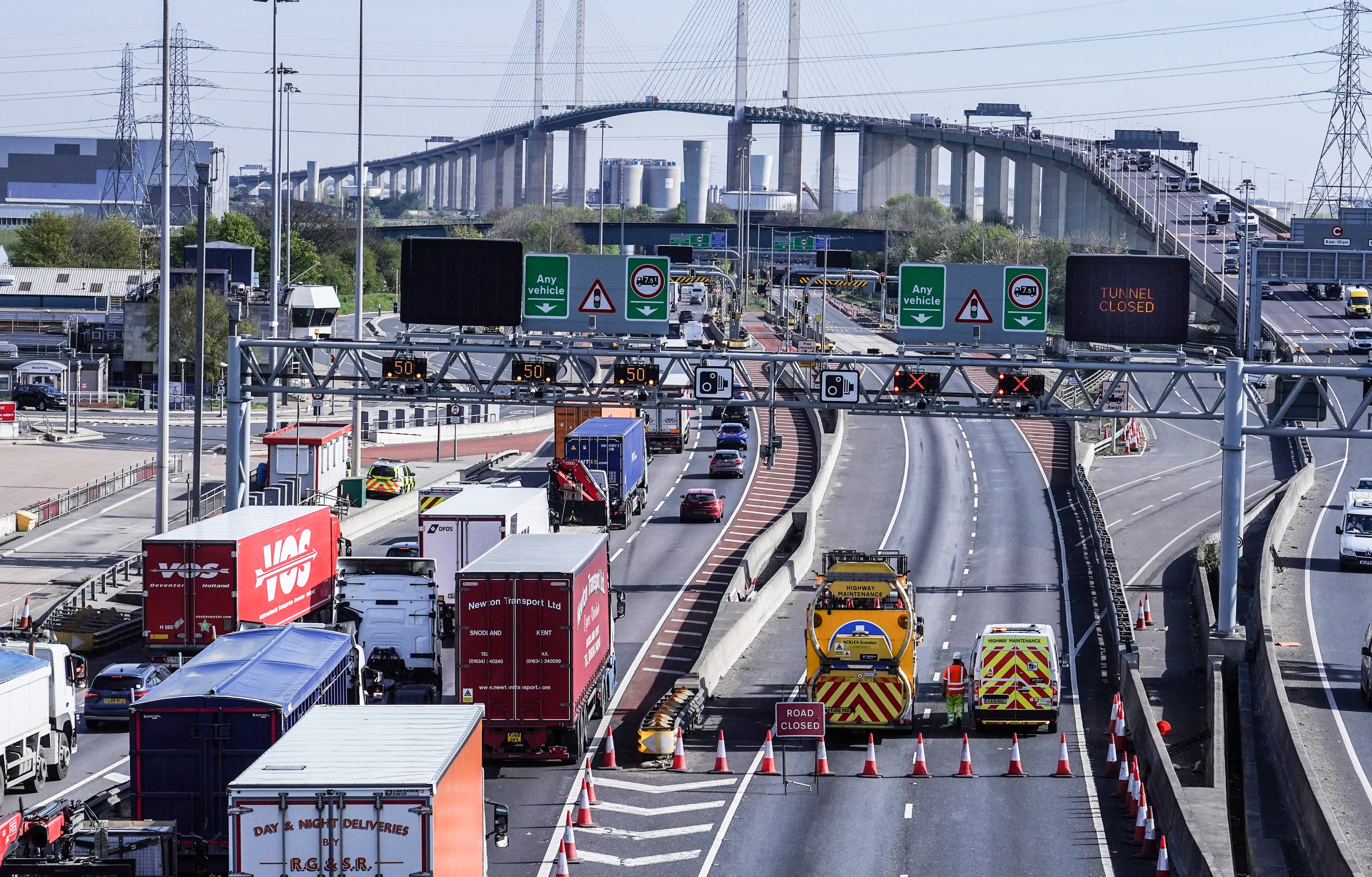 Millions are hitting the UK’s roads this Easter Ian West/PA)