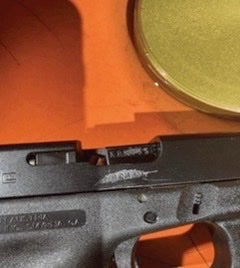 Image shows attempts made to scratch off serial number of gun used in Tuesday’s attack