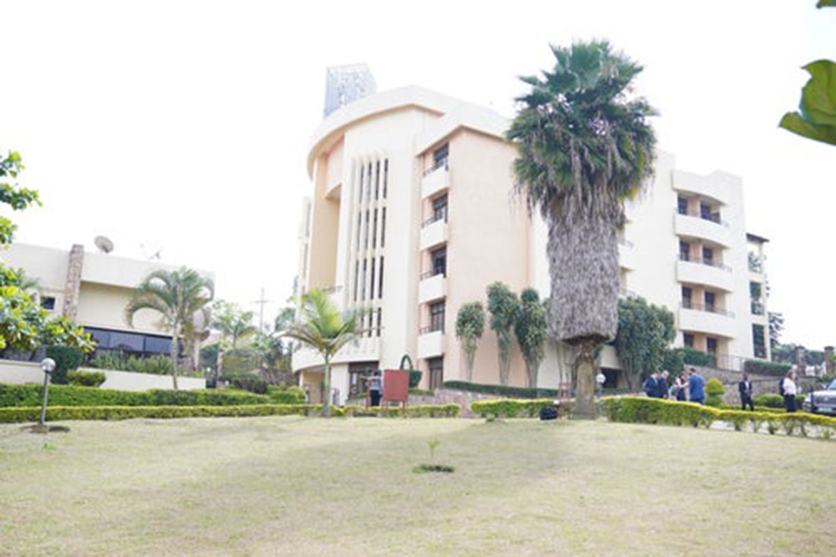 A view of Hope House, in Kigali, where the government plans to send asylum seekers