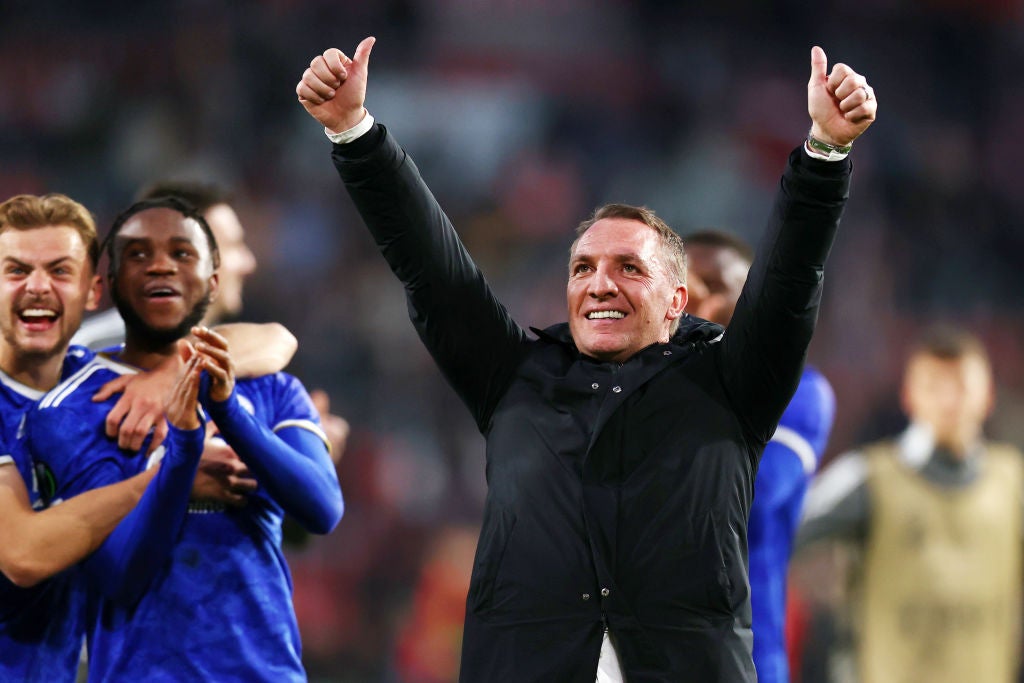 Brendan Rodgers is through to the semi-finals of a European competition for the first time