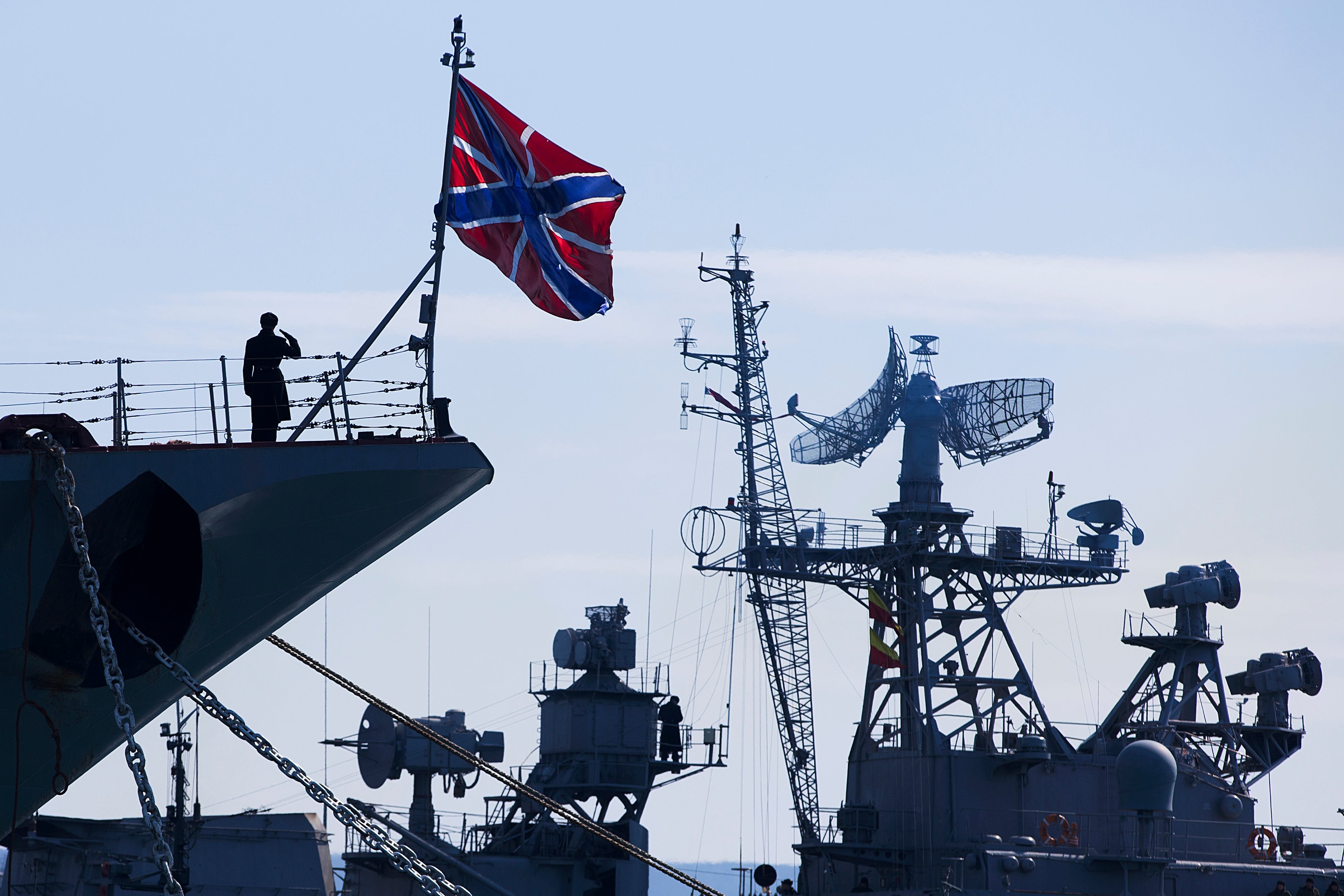 The Moskva was built in Ukraine during the Soviet era and now is the flagship of Russia's Black Sea fleet