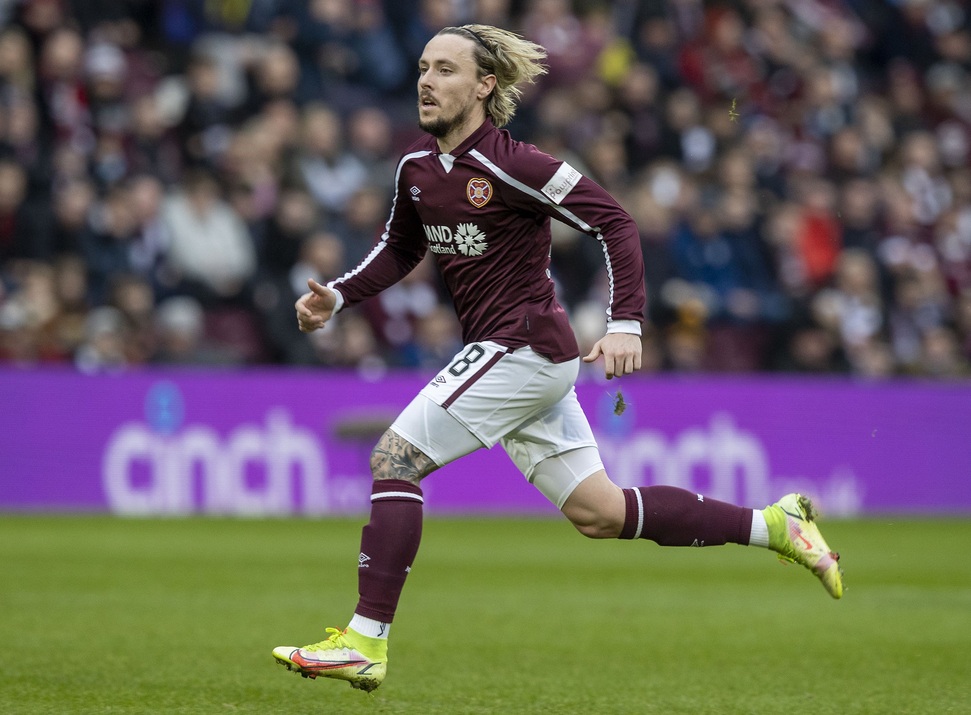 Barrie McKay has been in great form for Hearts (Jeff Holmes/PA)