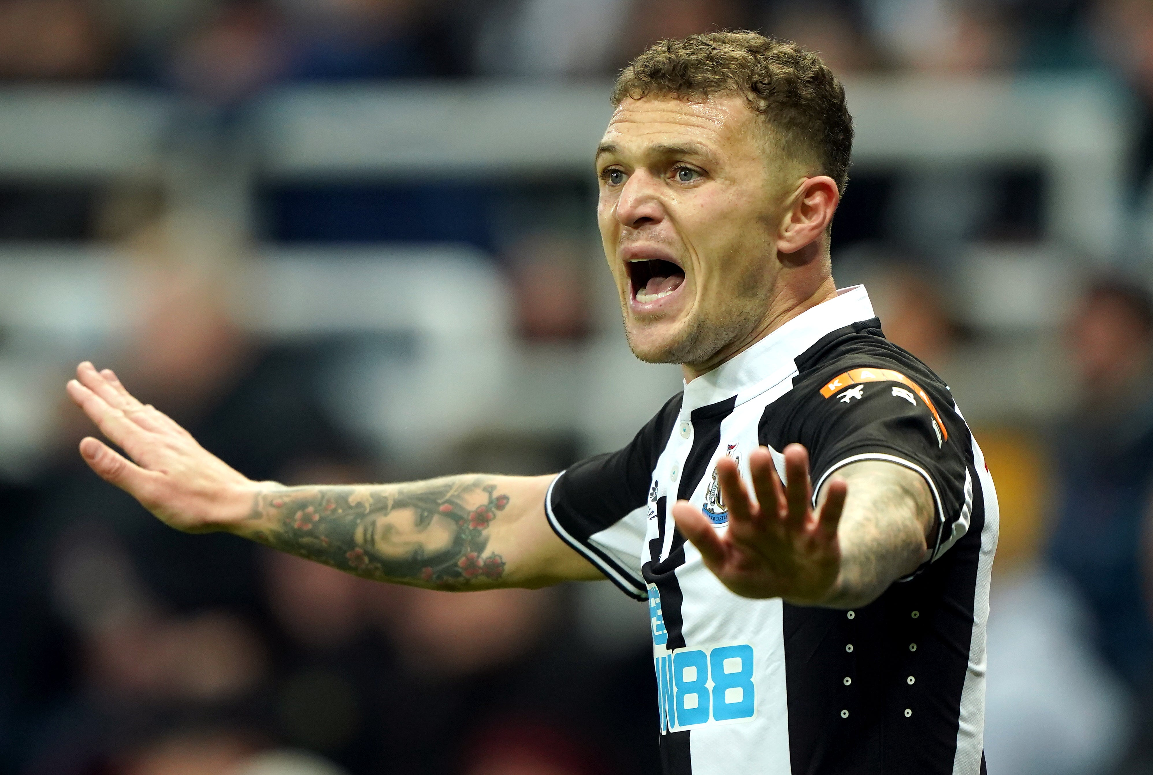 Kieran Trippier, one of Newcastle’s January signings (Owen Humphreys/PA)