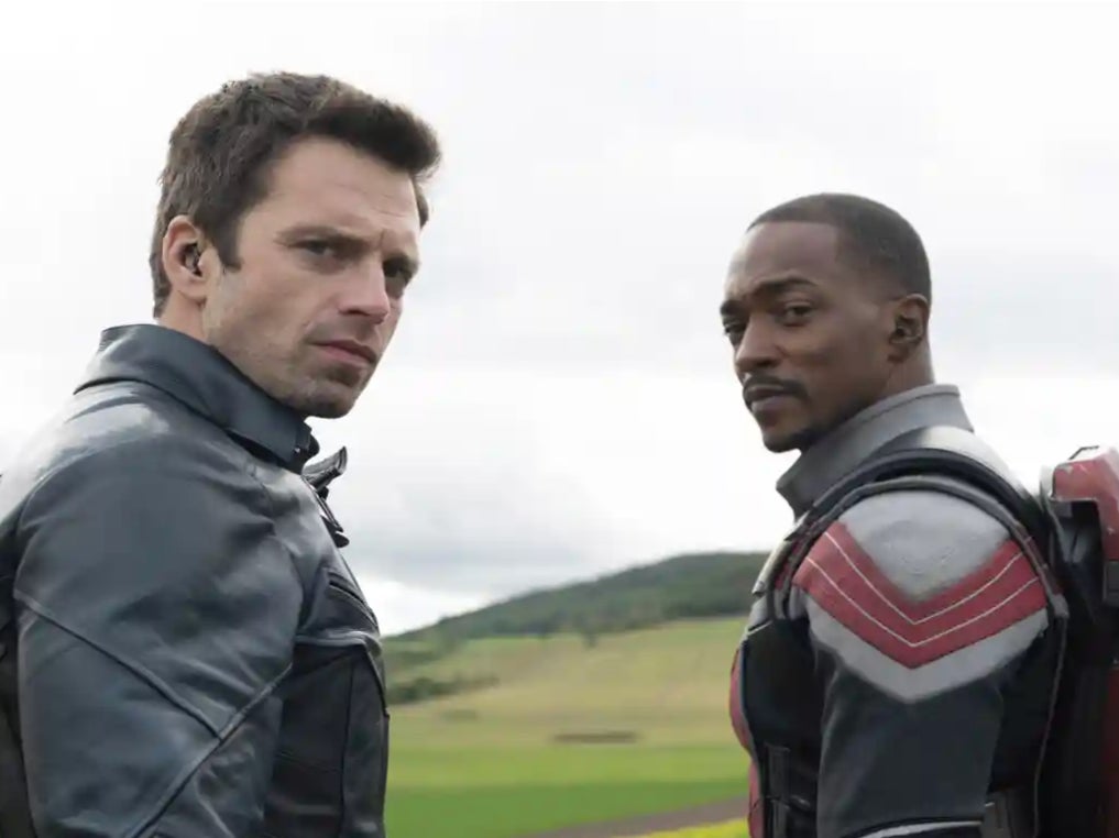 Sebastian Stan and Anthony Mackie in ‘The Falcon and the Winter Soldier’