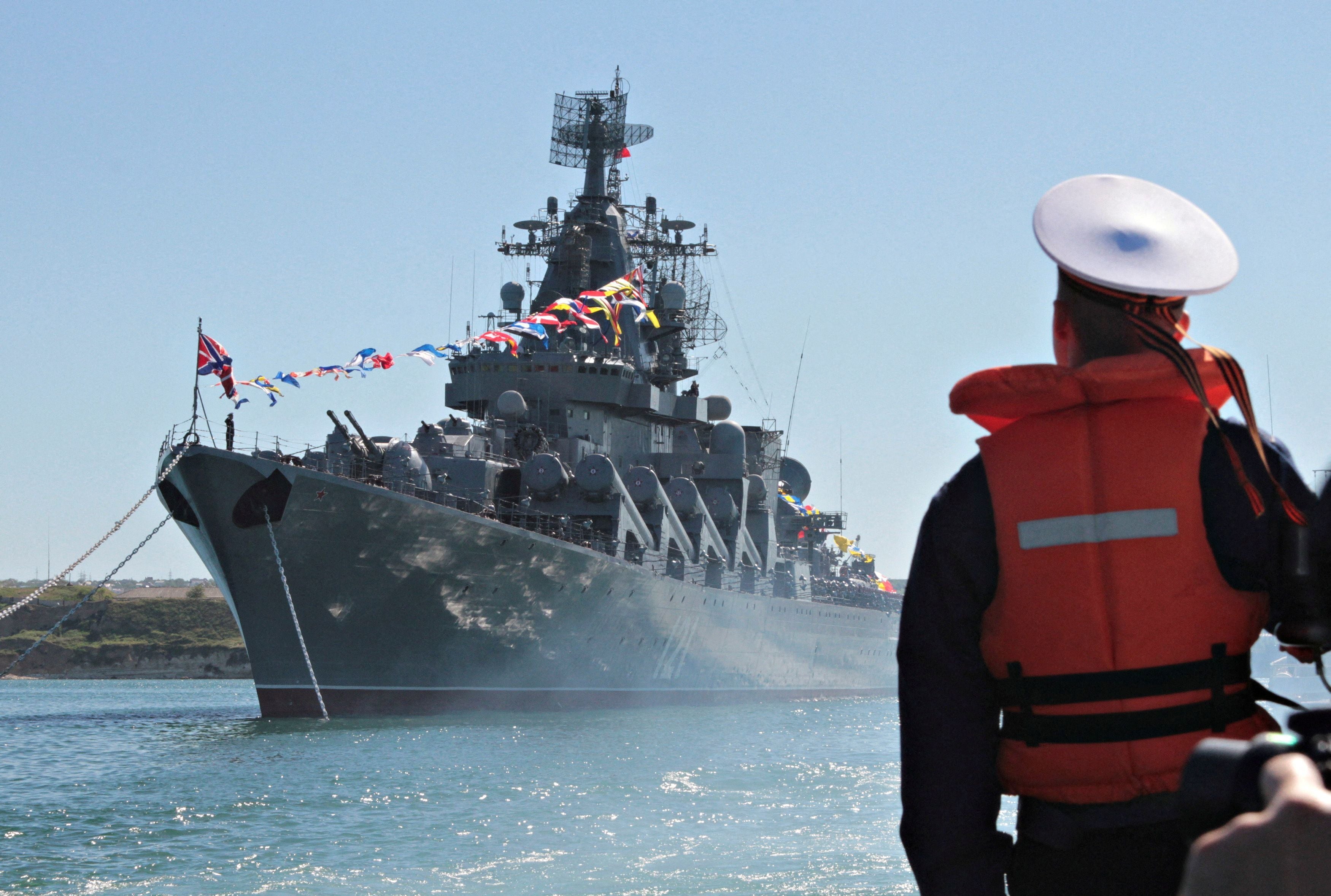 We cannot be sure yet that Ukrainian forces were responsible for damaging the warship