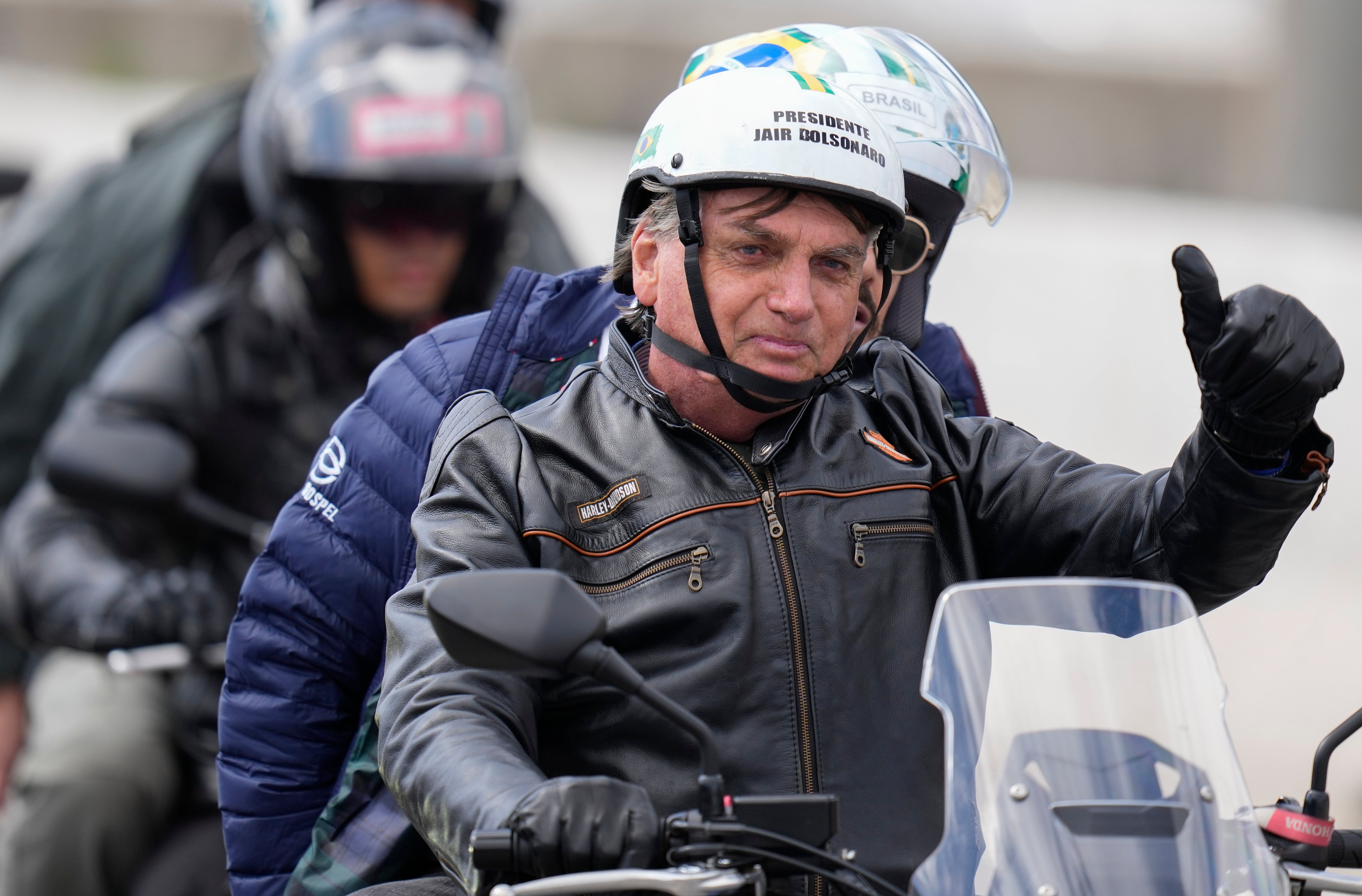 Brazil Bolsonaro Motorcycle Rally