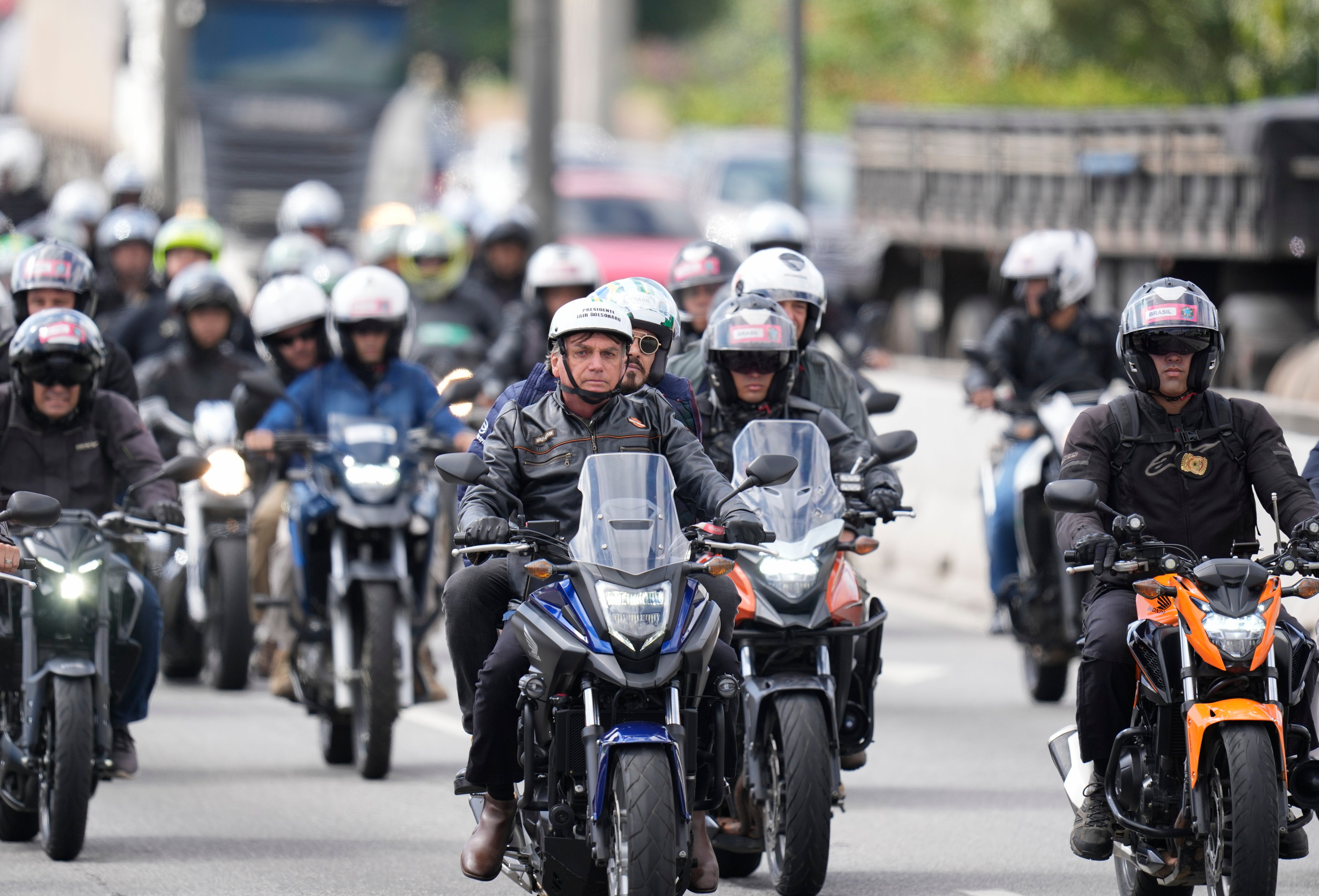 Brazil Bolsonaro Motorcycle Rally