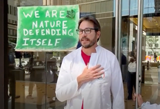 A Nasa scientist went viral for his tearful climate protest. This is what he wants you to know