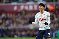 Antonio Conte expects in-form Son Heung-min to keep improving for rest of season