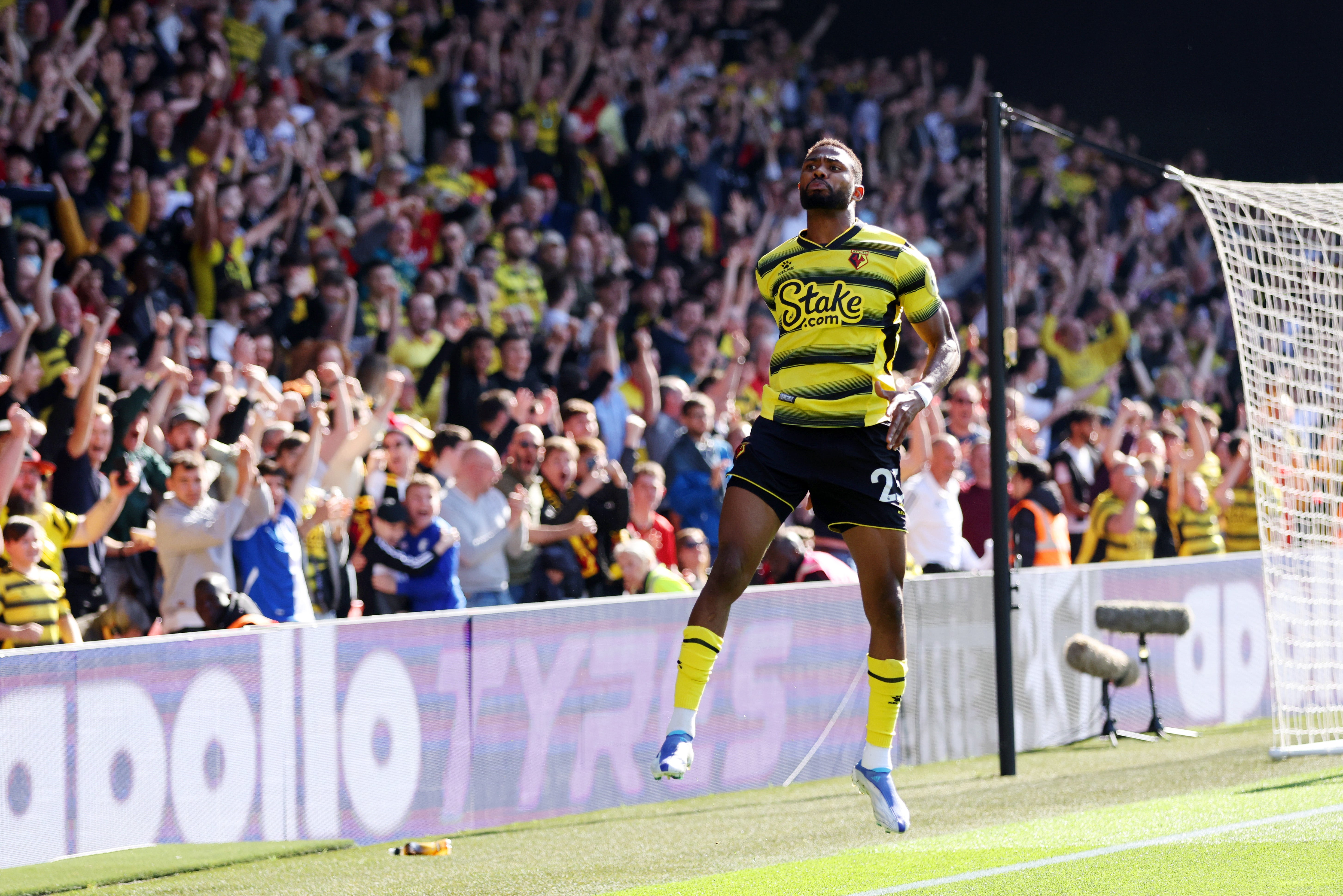 Emmanuel Dennis equalised for Watford