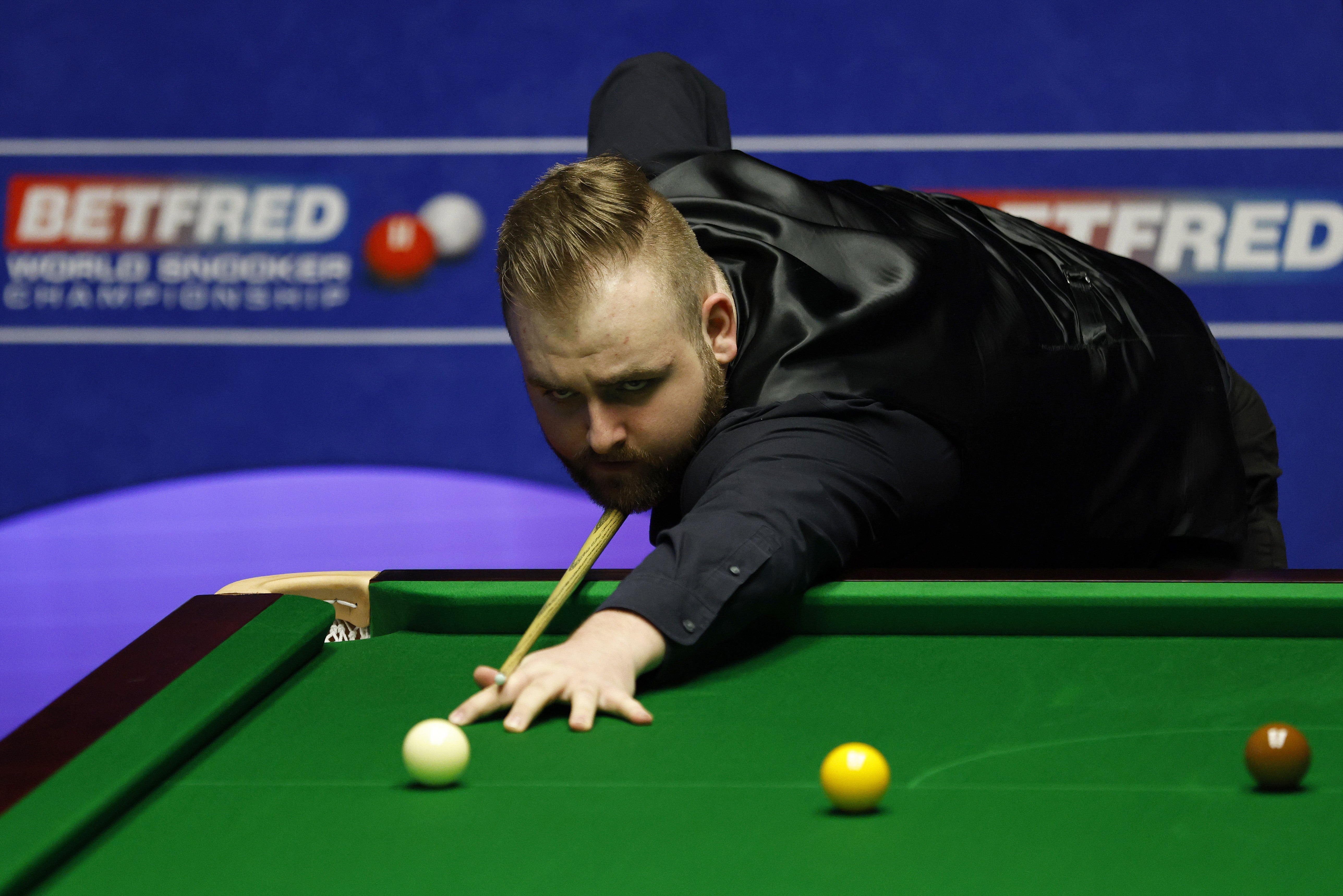 Jackson Page enjoyed a dream Crucible debut (Richard Sellers/PA)