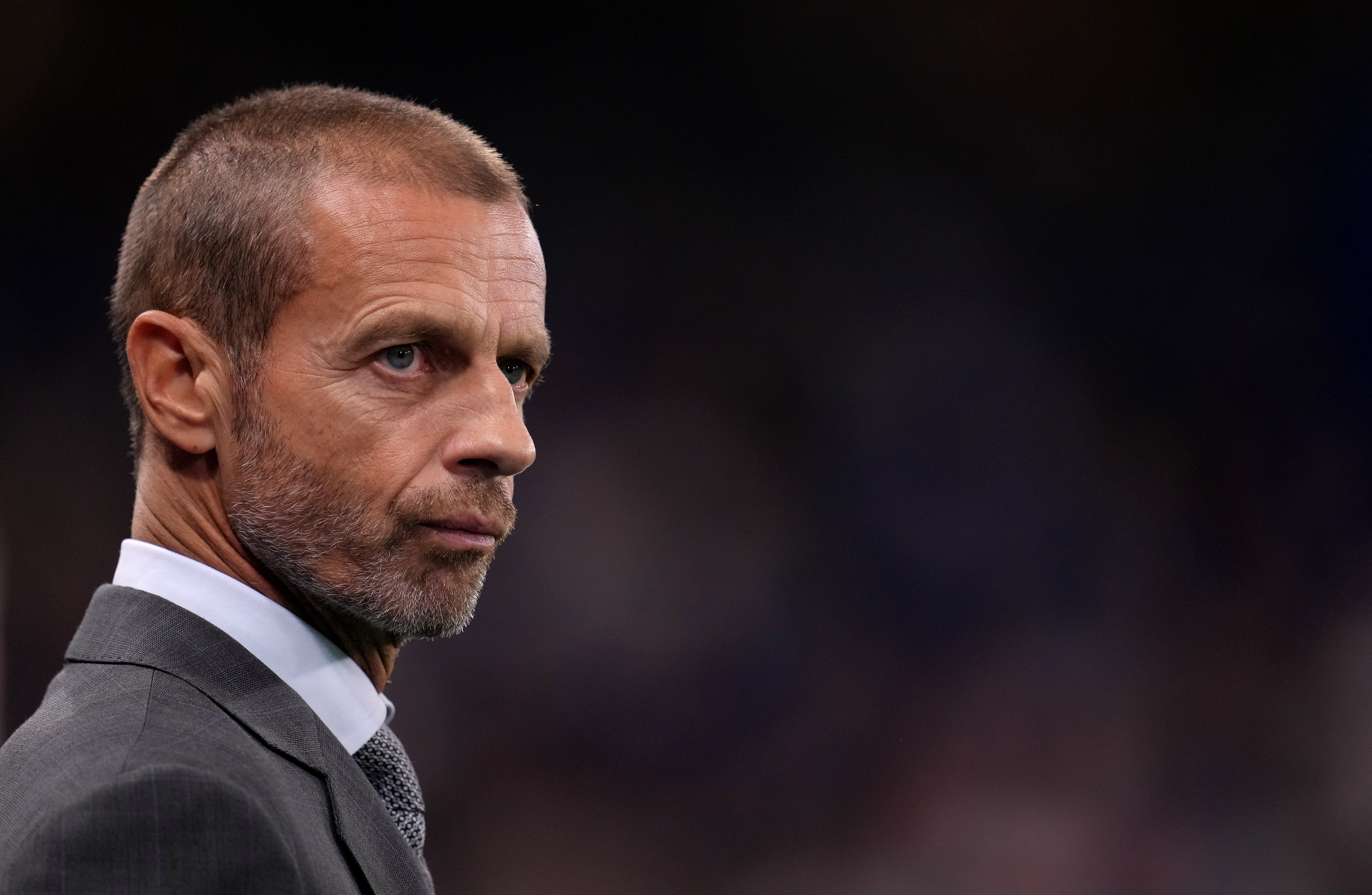 UEFA president Aleksander Ceferin had planned to release a joint statement with ECA chairman Andrea Agnelli on April 17, killing off the rumours of a Super League (John Walton/PA)