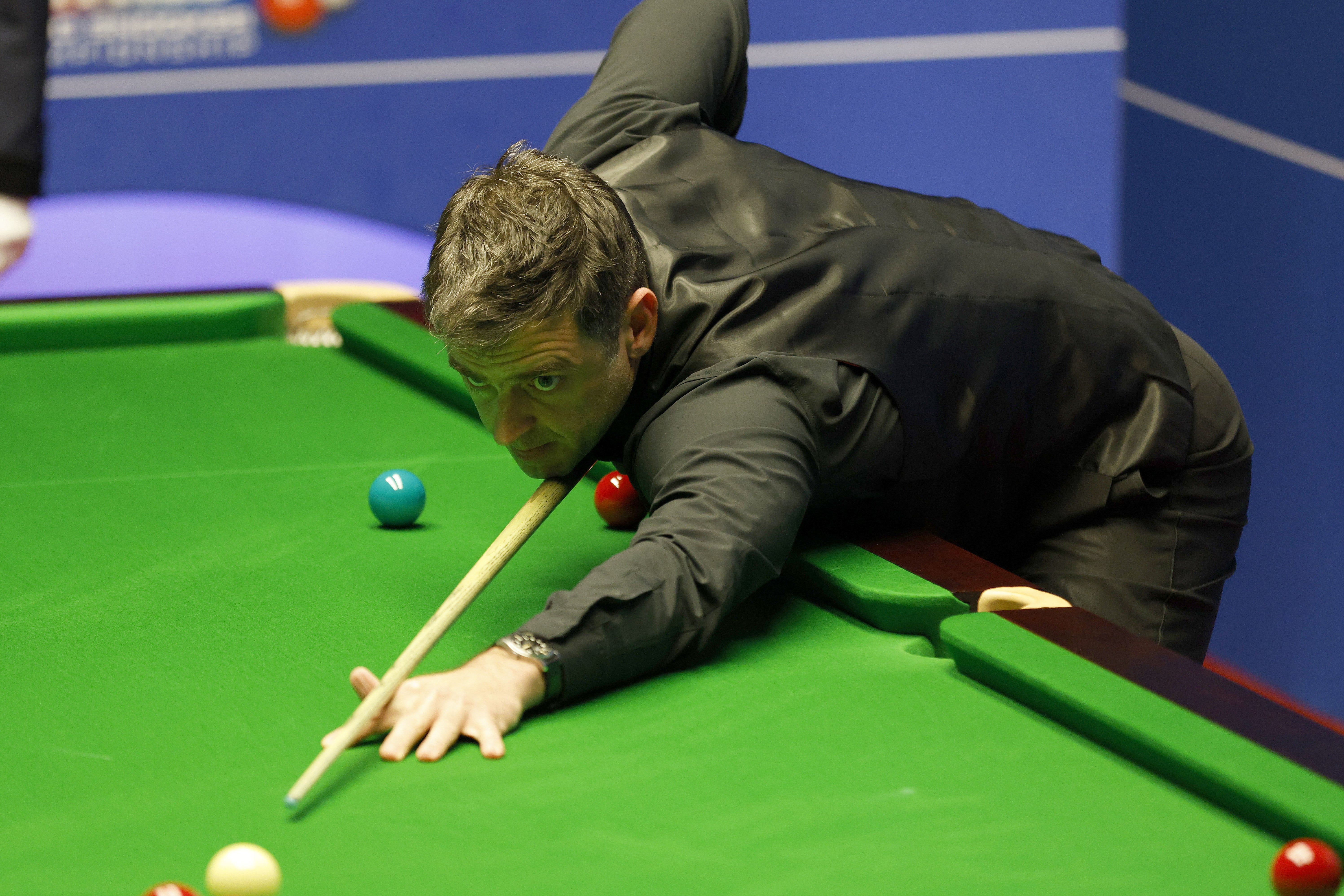 Ronnie O’Sullivan reeled off six frames in a row against David Gilbert (Richard Sellers/PA)