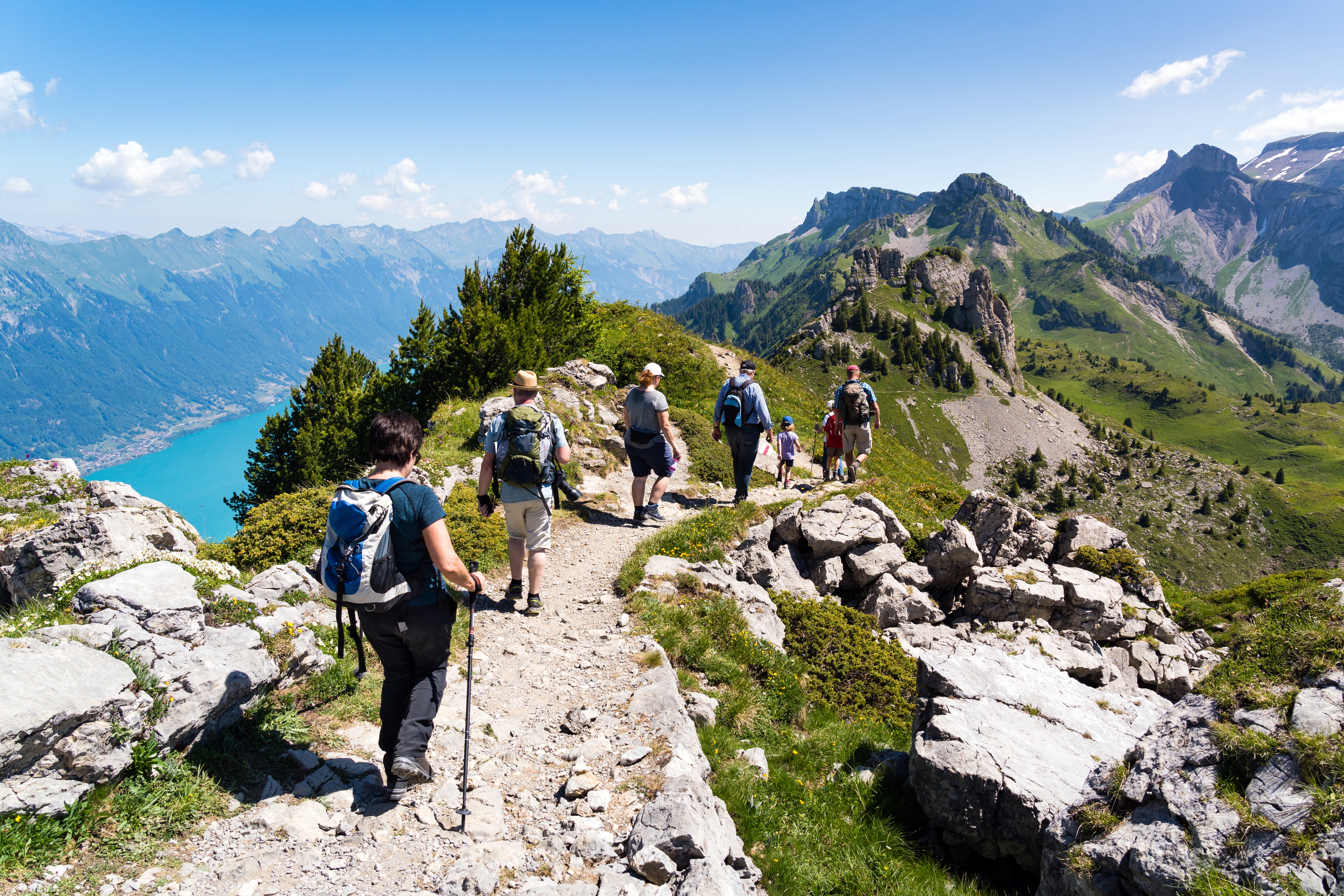 Vistors flocked to national parks to make the most of the warm weather