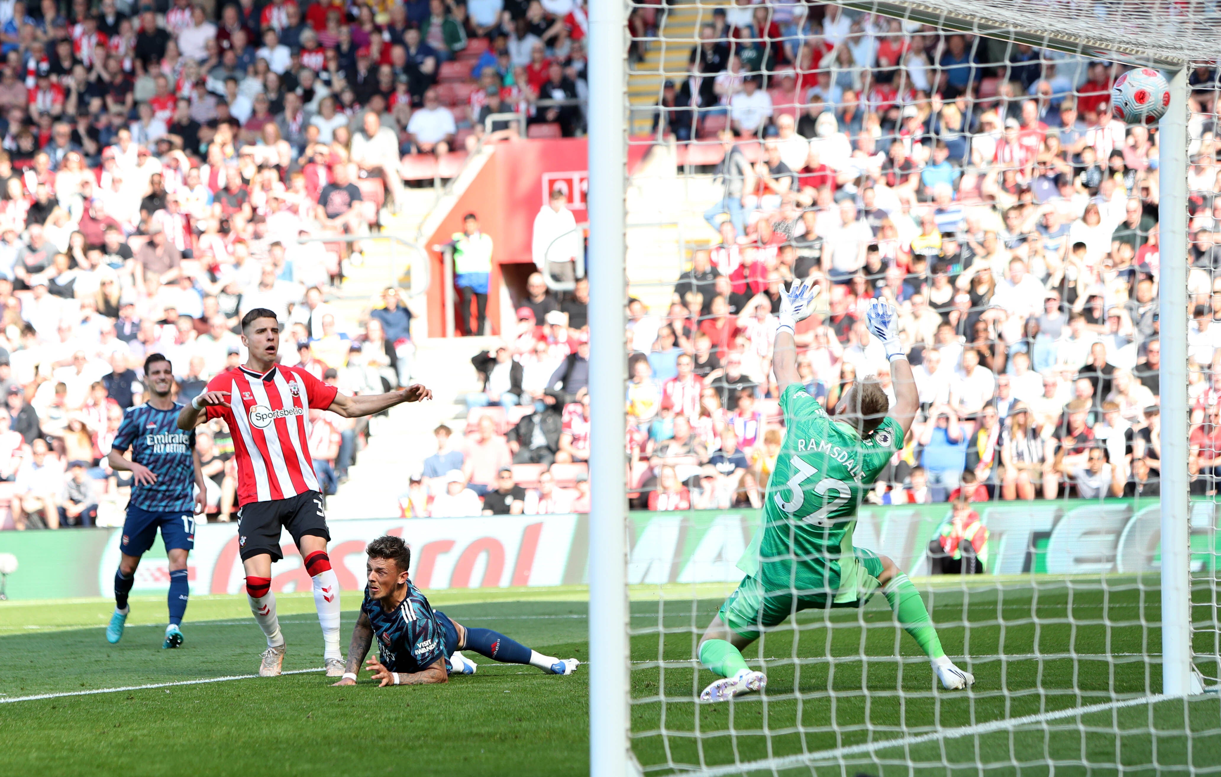 Jan Bednarek scored Southampton’s winner against Arsenal (Kieran Cleeves/PA)