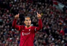 Virgil van Dijk savours Liverpool’s shot at quadruple after injury struggles