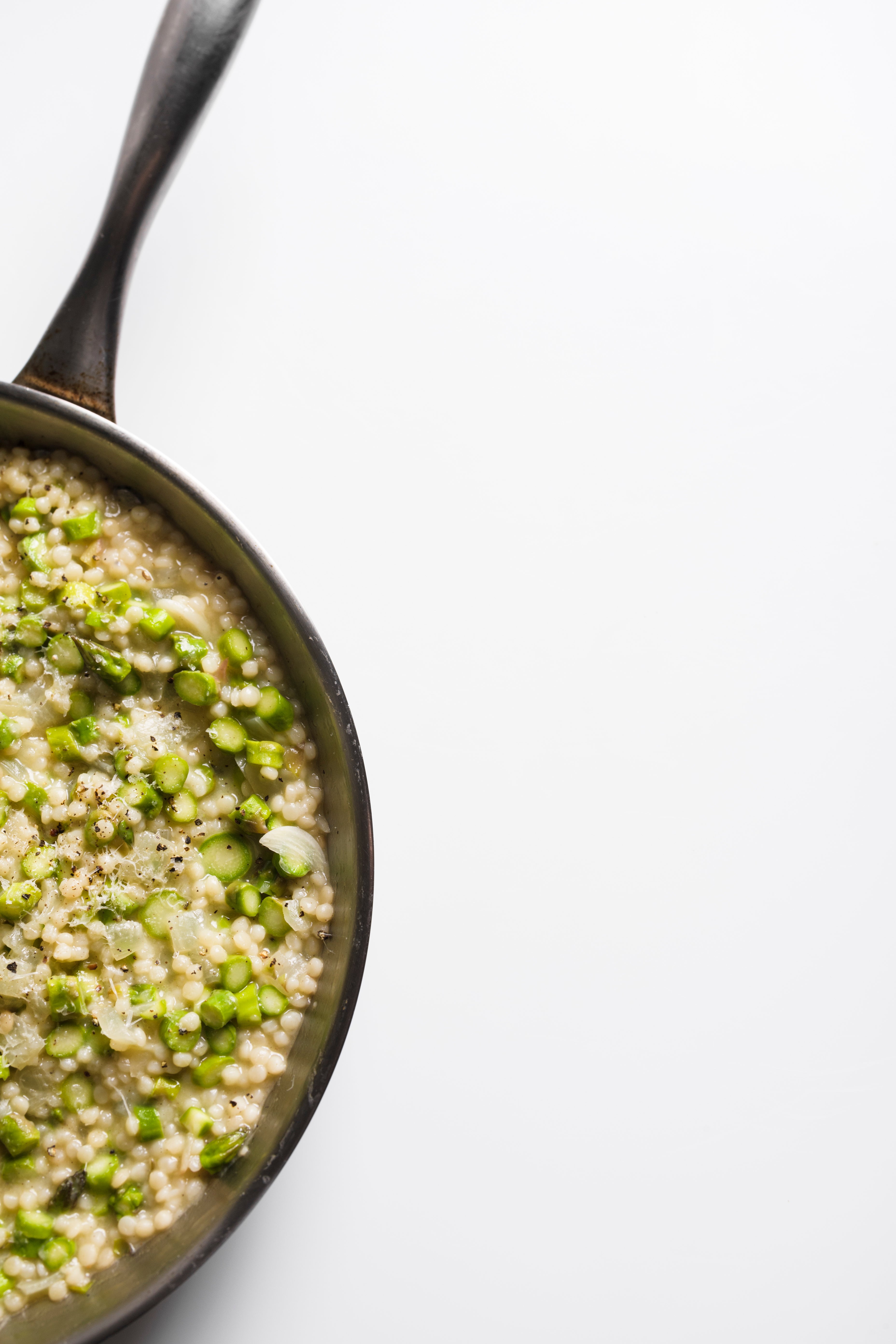 Food-MilkStreet-Couscous Risotto with Asparagus