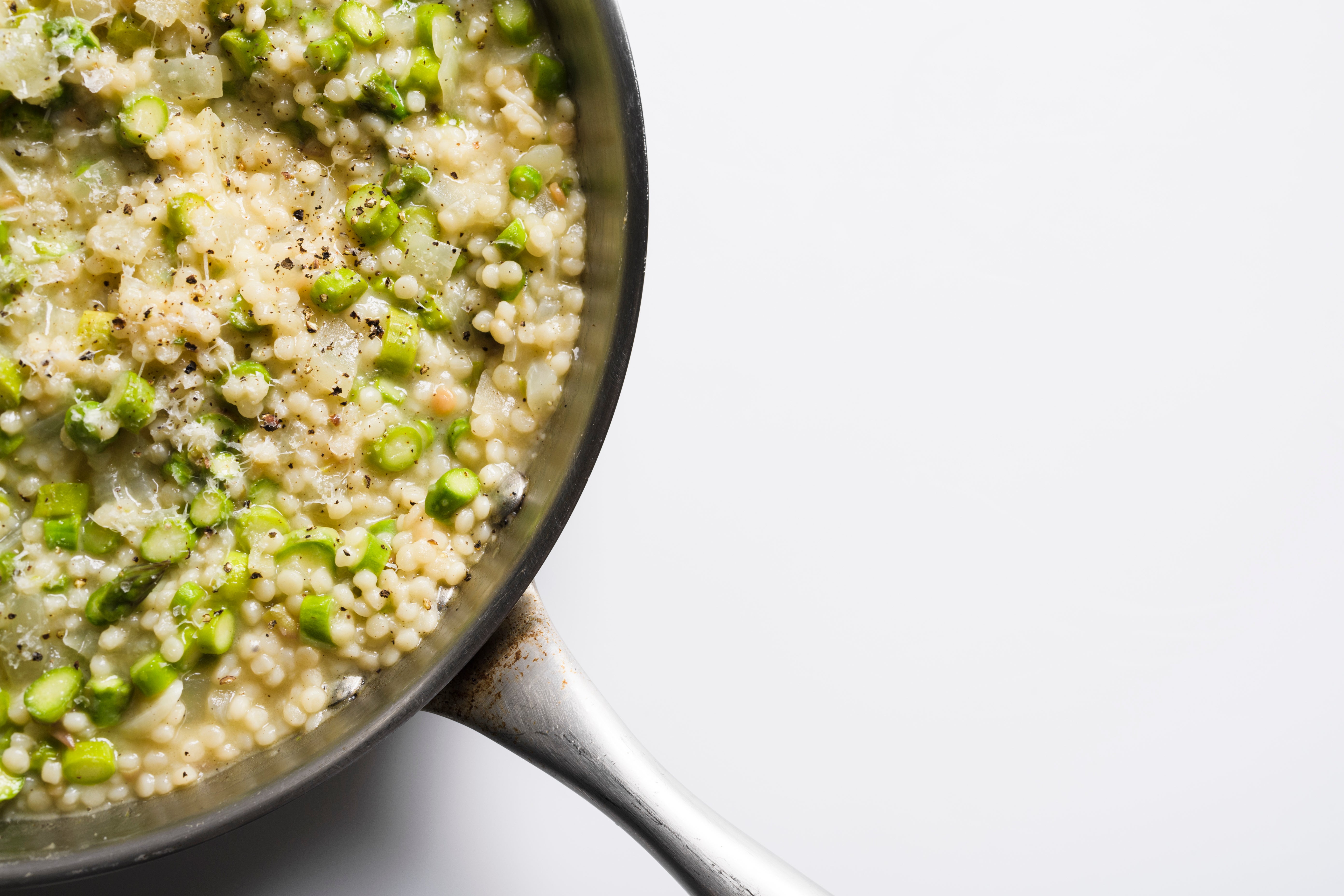 Food-MilkStreet-Couscous Risotto with Asparagus