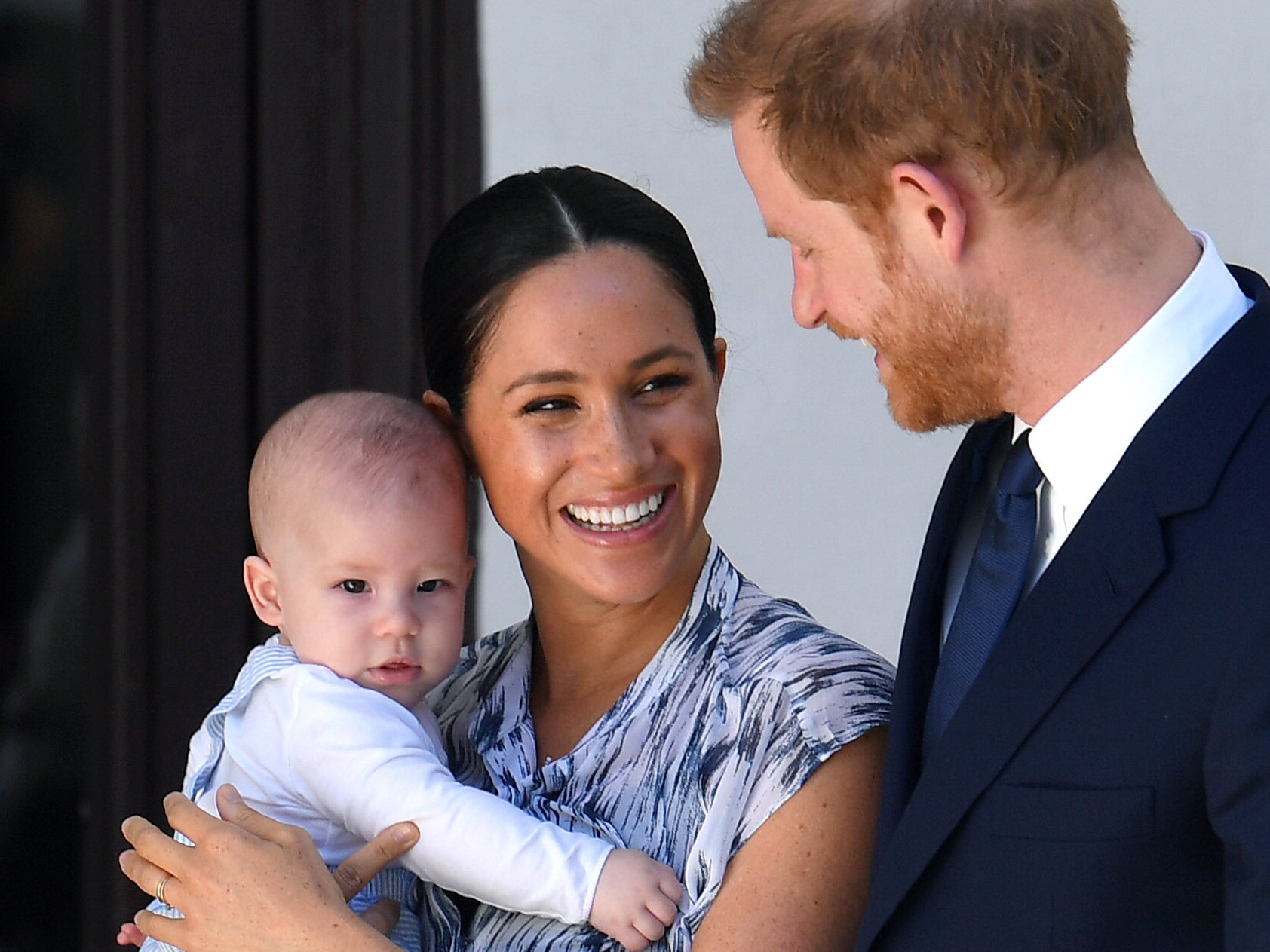 Markle, Prince Harry and their son, Archie