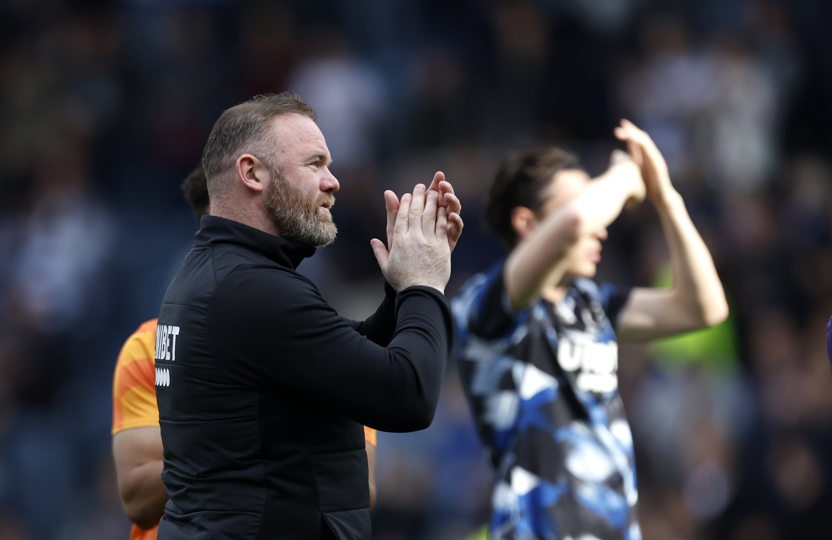 Wayne Rooney wants to lead Derby back to the Championship (Steven Paston/PA).