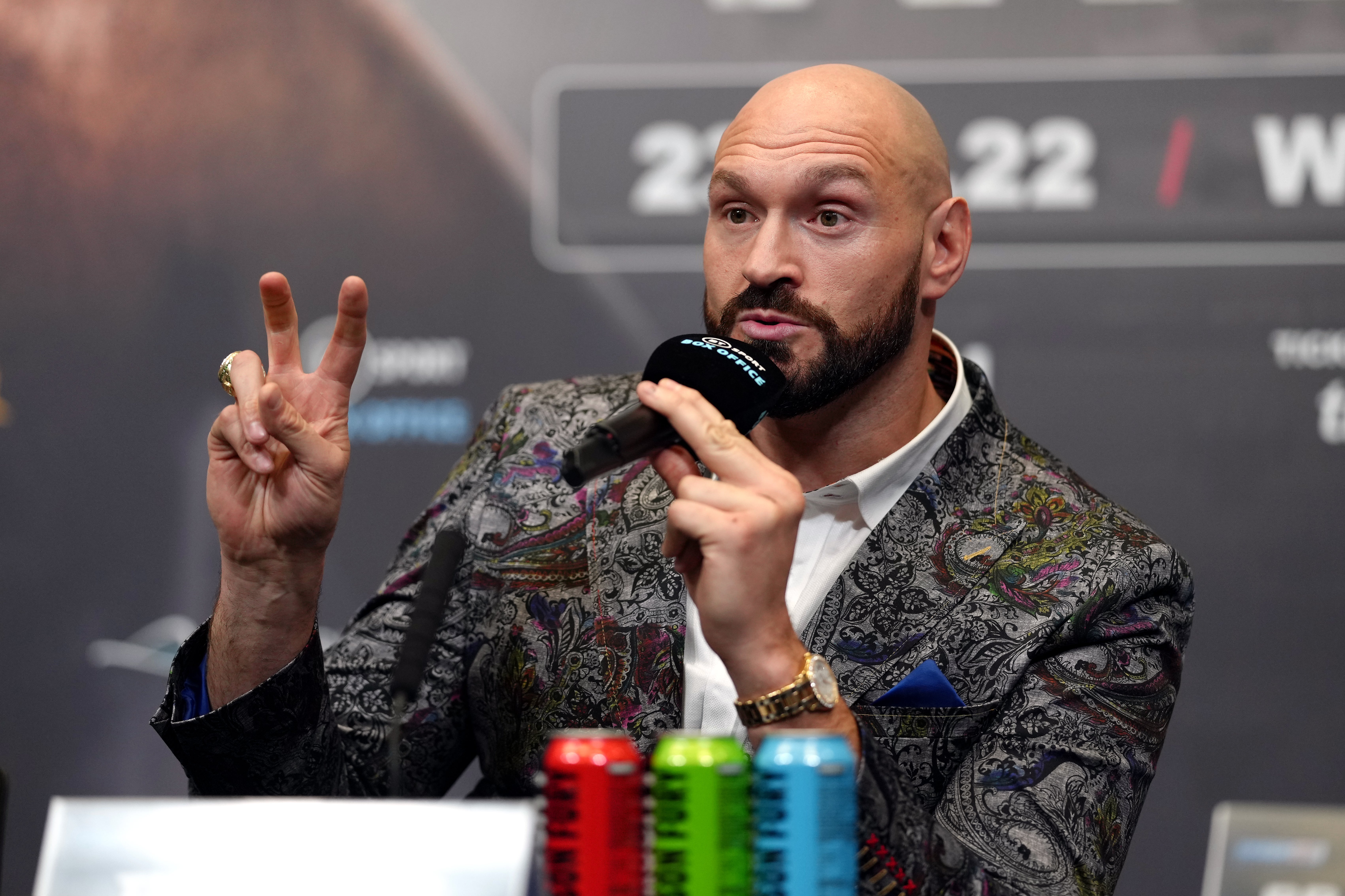 World heavyweight champion Tyson Fury has previously been advised by Daniel Kinahan, who has been hit with sanctions by the US Treasury department (John Walton/PA)