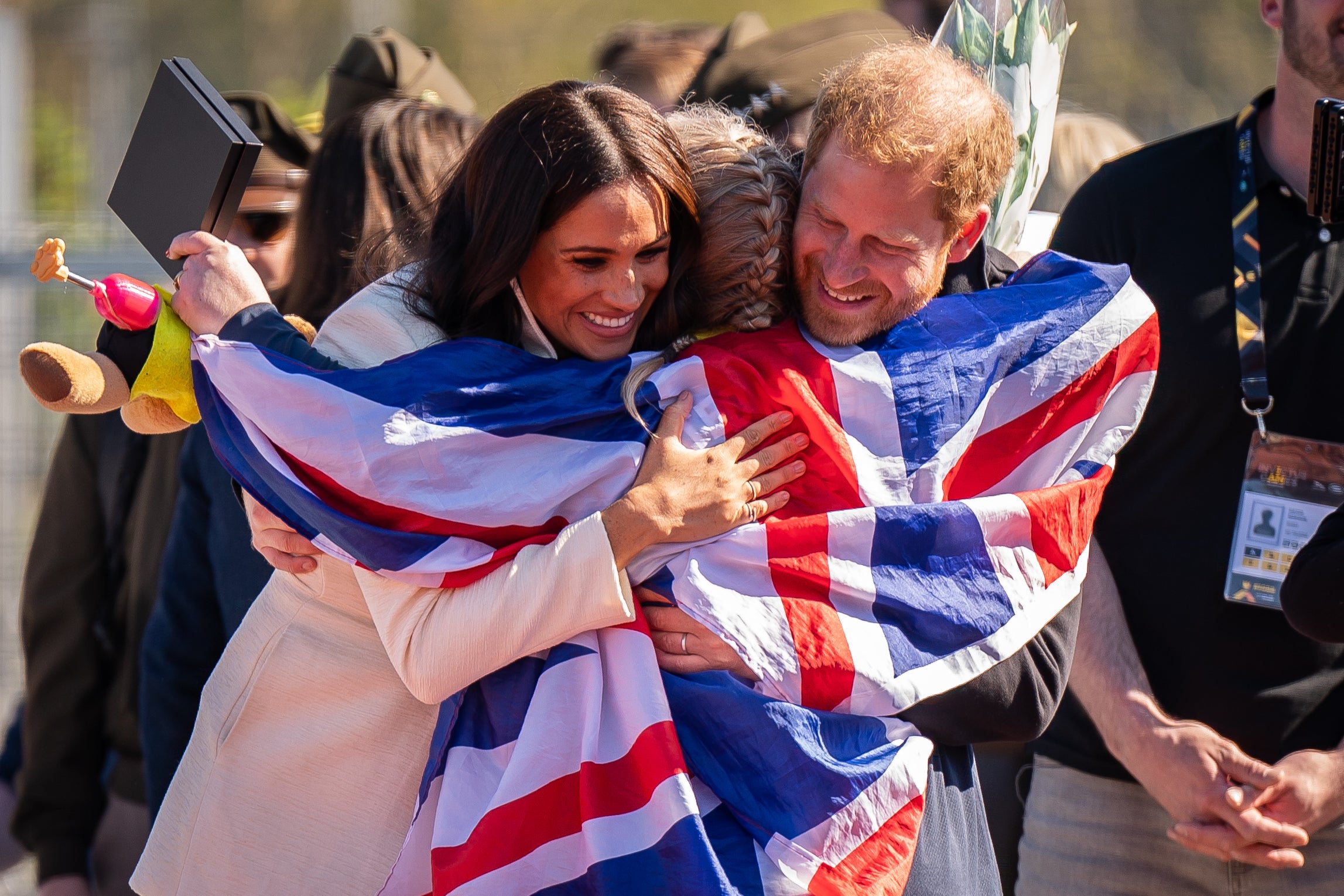 The Duke and Duchess of Sussex (PA)