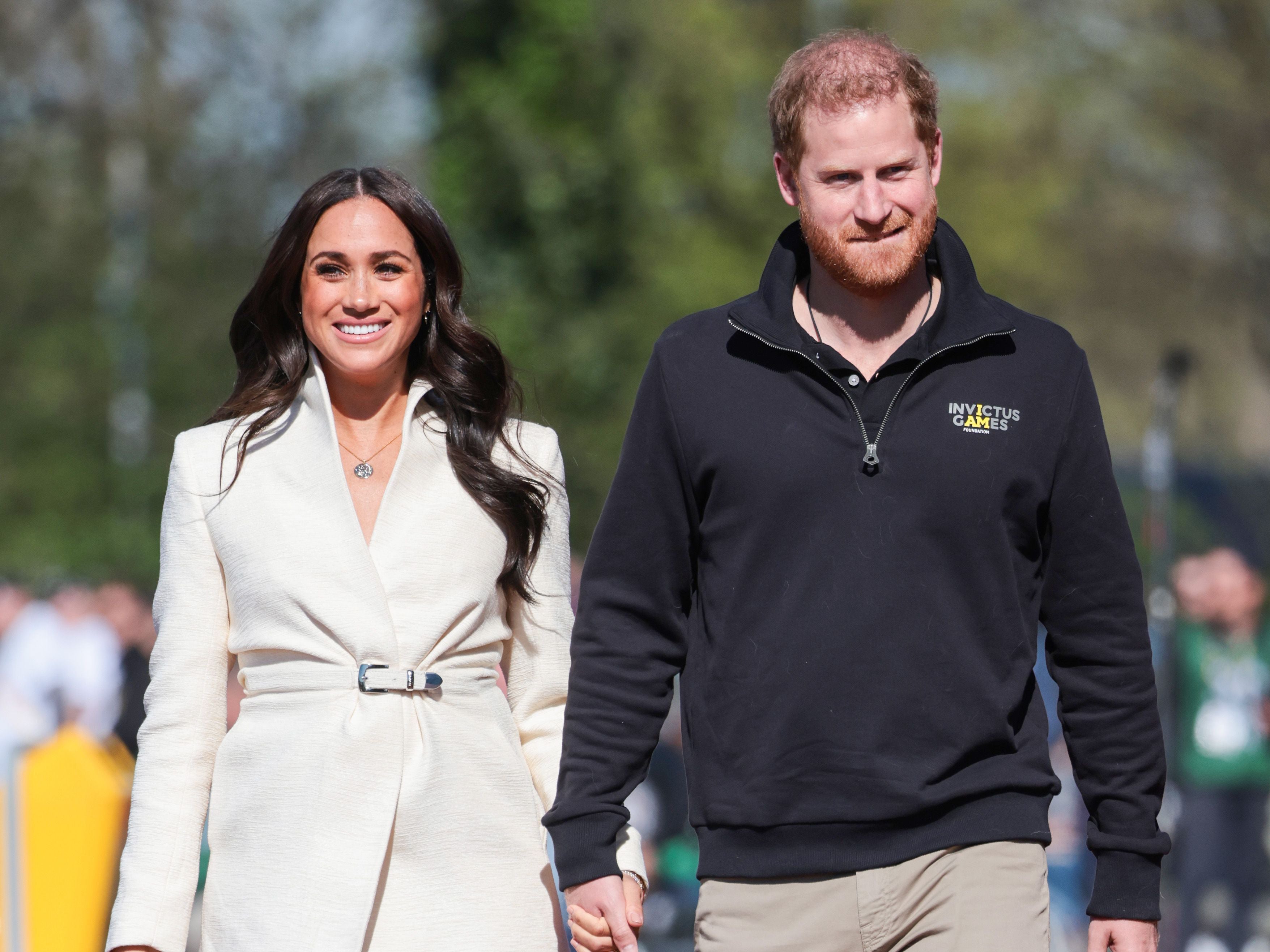 Prince Harry discusses visit with the Queen