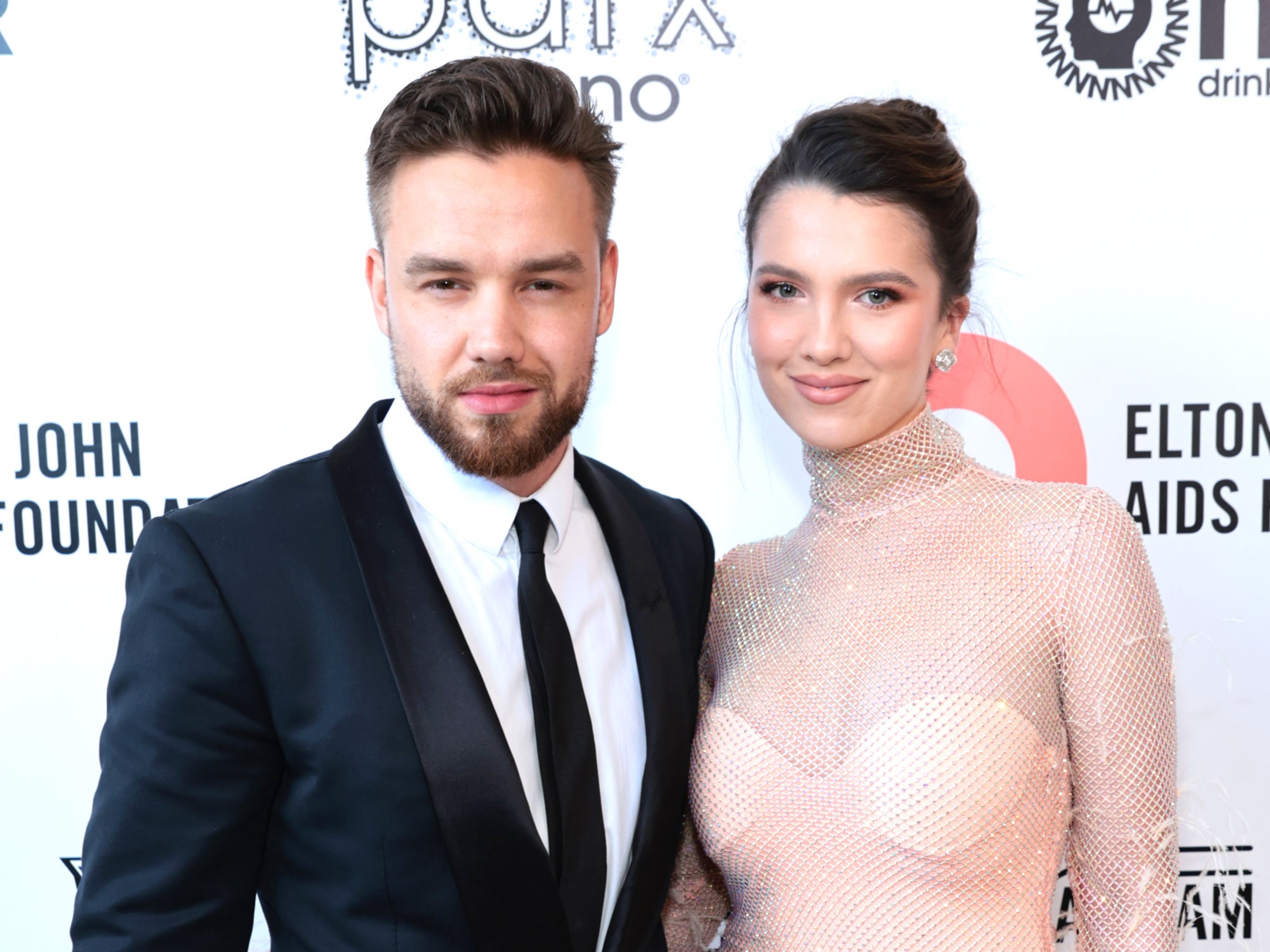 Payne and girlfriend Maya Henry at Elton John’s Oscars party