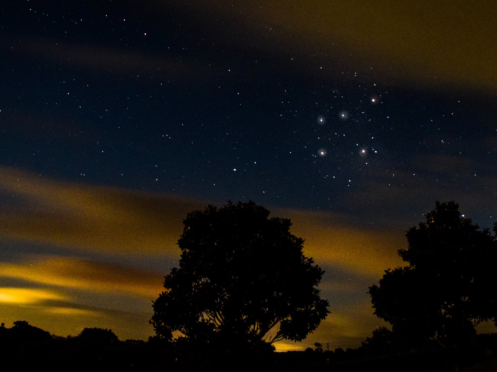 The Southern Cross has more stars than most other constellations