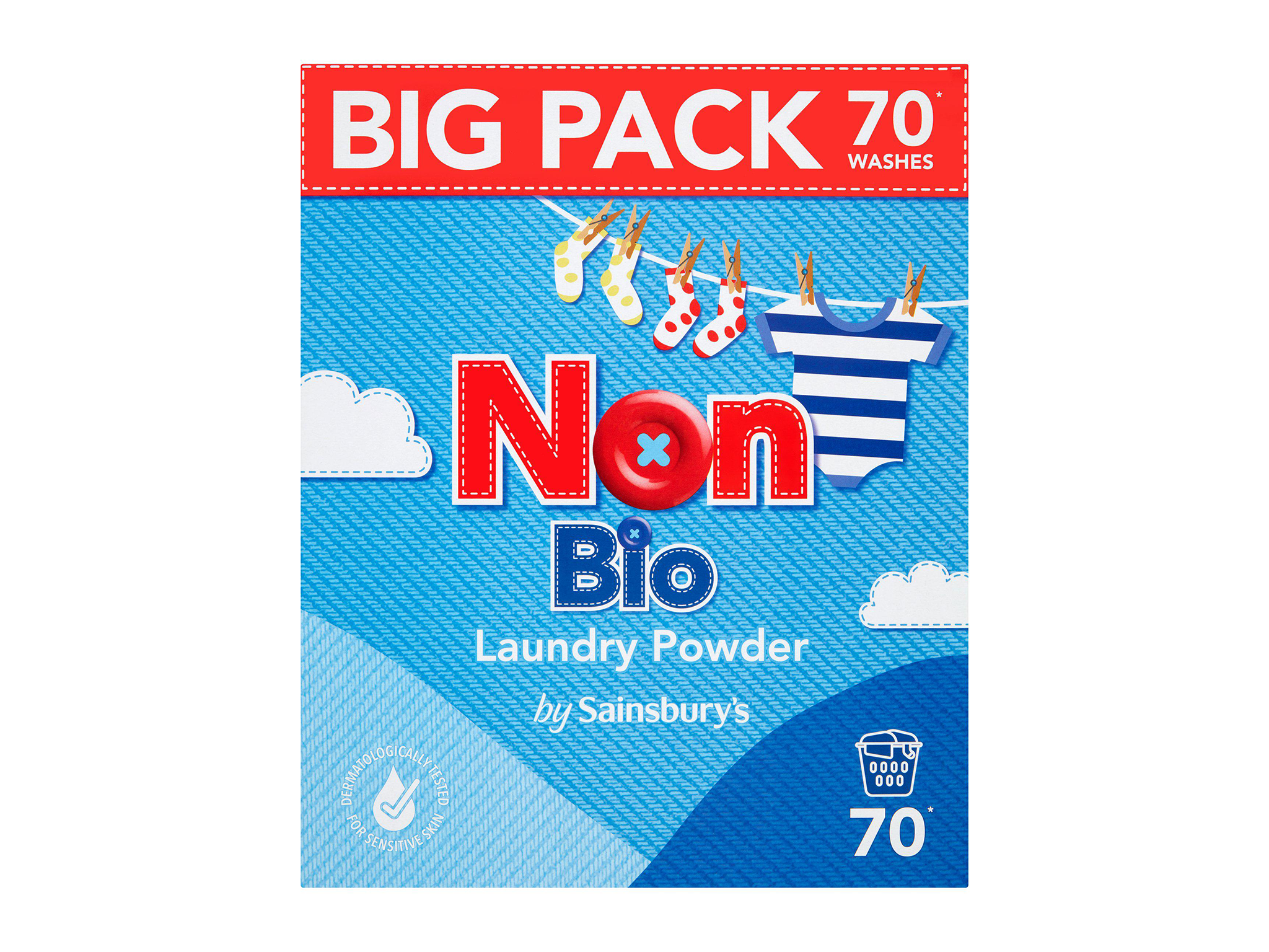 Non bio laundry powder