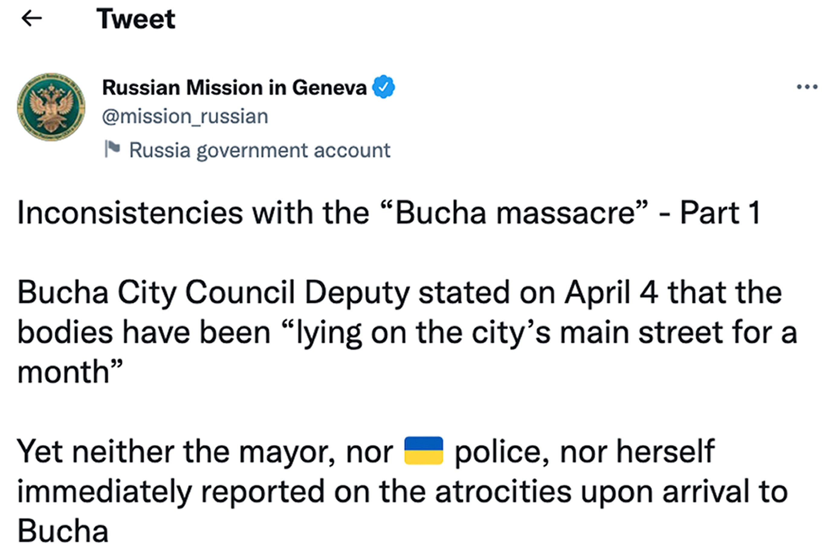 Russia Ukraine War Diplomatic Disinformation