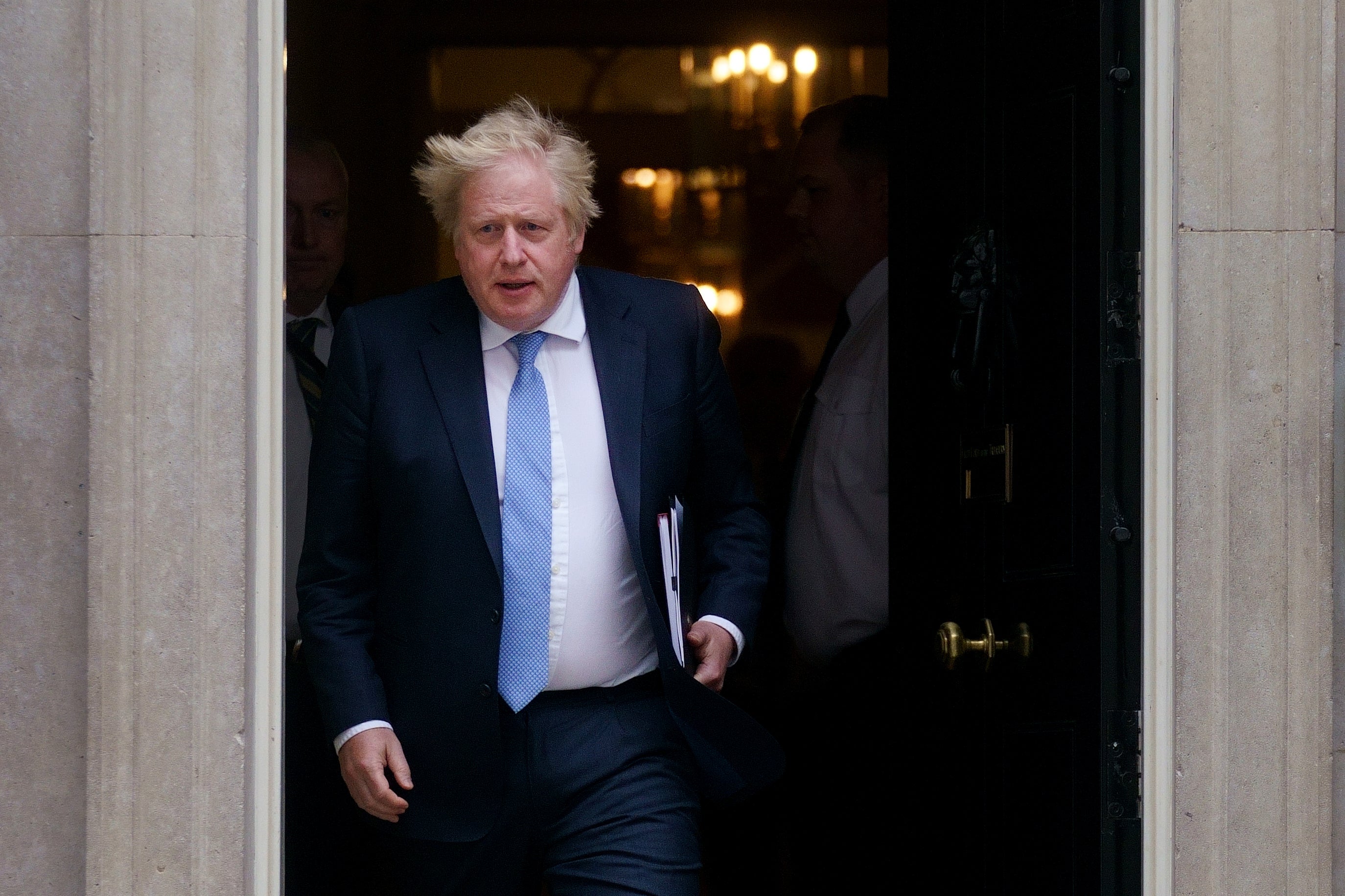 A minister dismissed the Partygate scandal – that Boris Johnson (pictured) is embroiled in – as ‘fluff’
