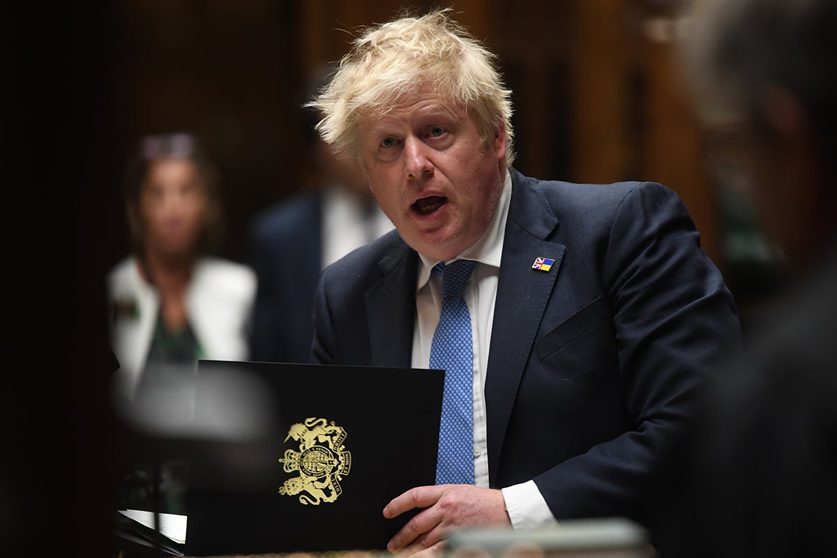 Boris Johnson has apologised to the House of Commons