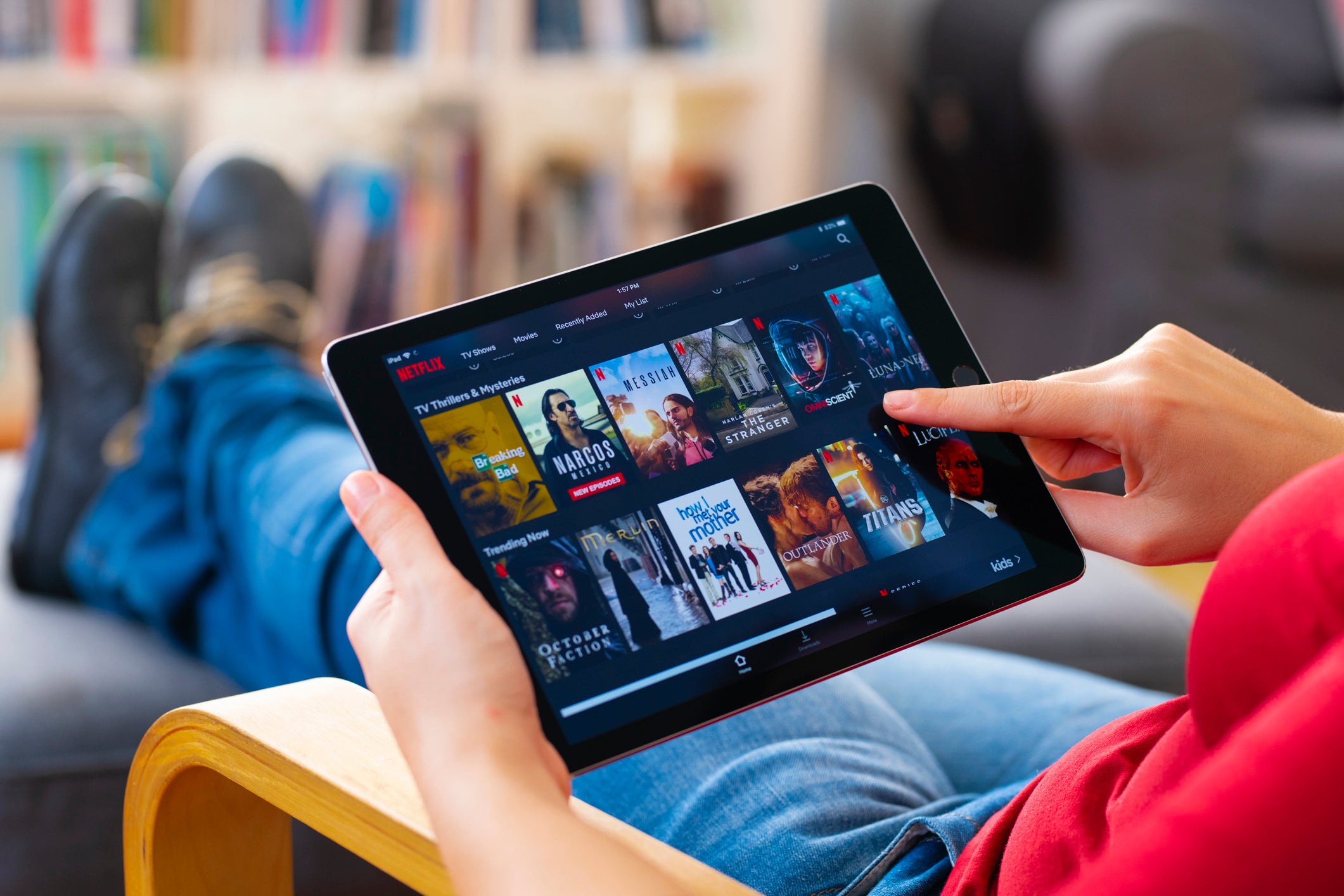 Netflix shares fall 23 per cent as streamer says it lost subscribers for first time in decade