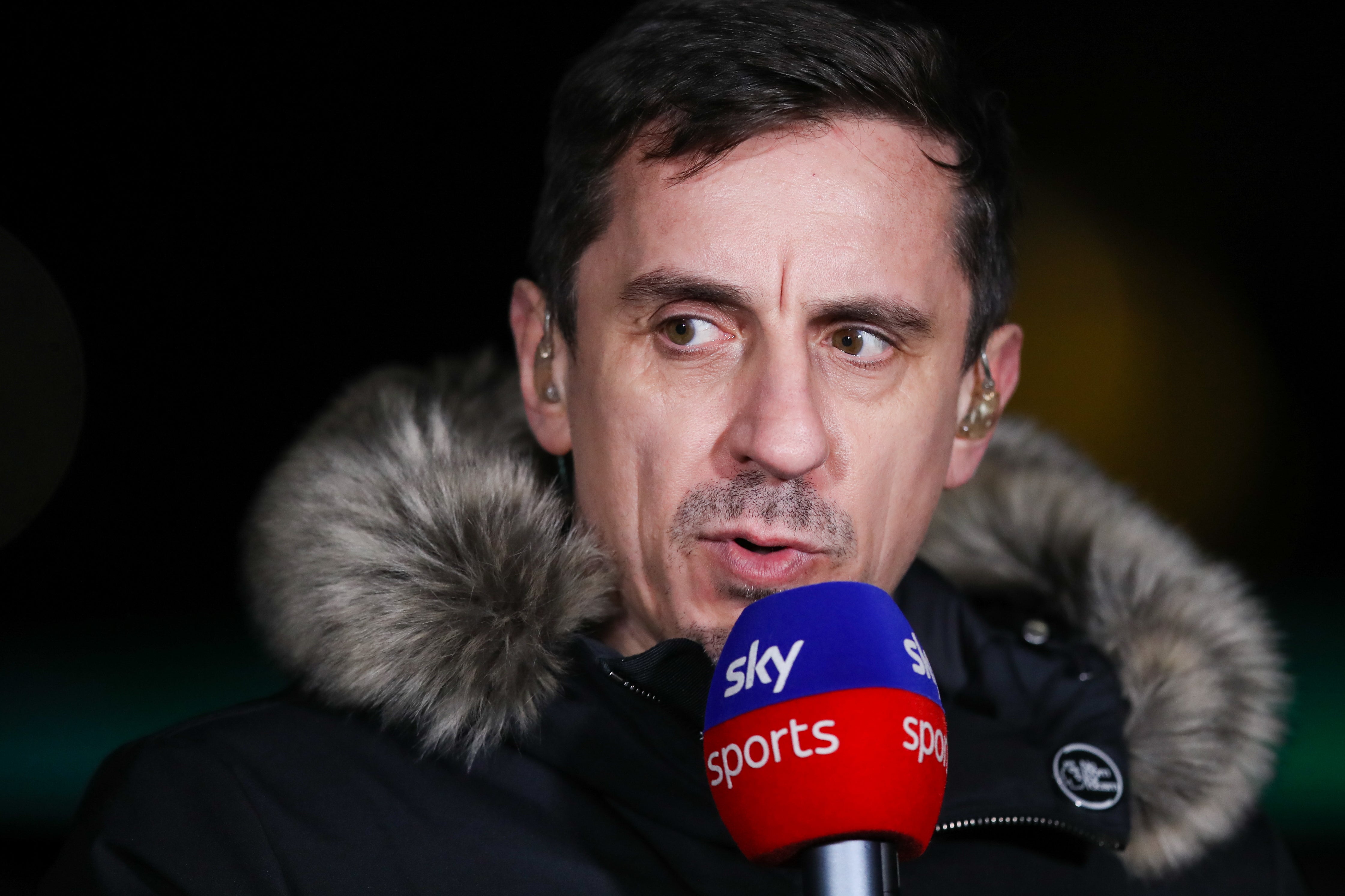 Gary Neville had his say after United’s defeat (Isaac Parkin/PA)