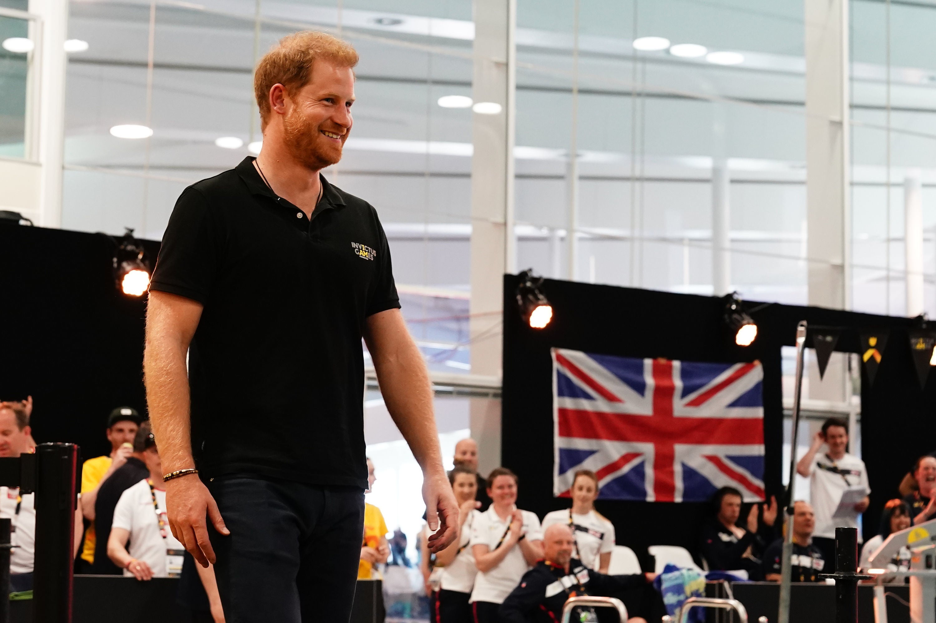 Duke of Sussex says the Queen was ‘on great form’ during their recent meeting (Aaron Chown/PA)