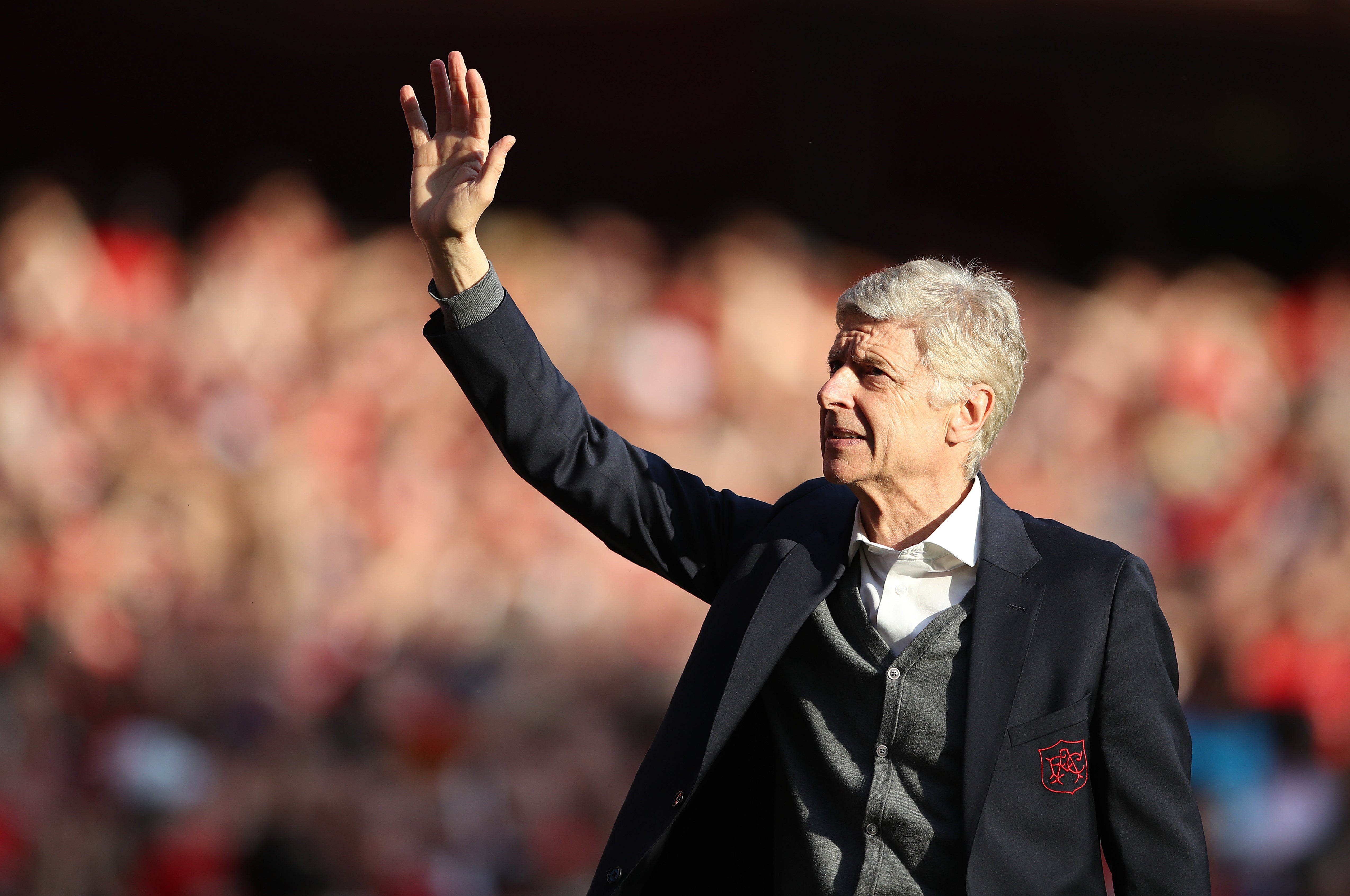 Arsene Wenger waved goodbye to Arsenal four years ago (Nick Potts/PA)