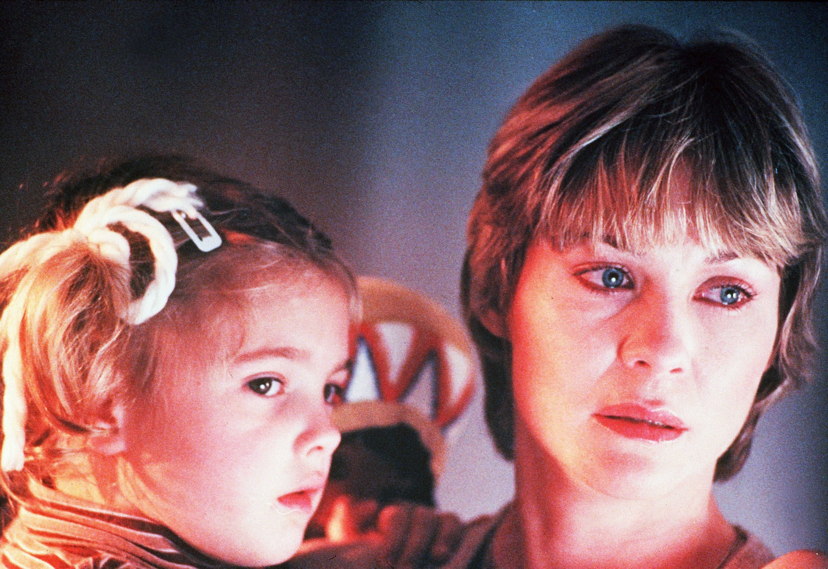 Barrymore and Wallace in ‘ET'