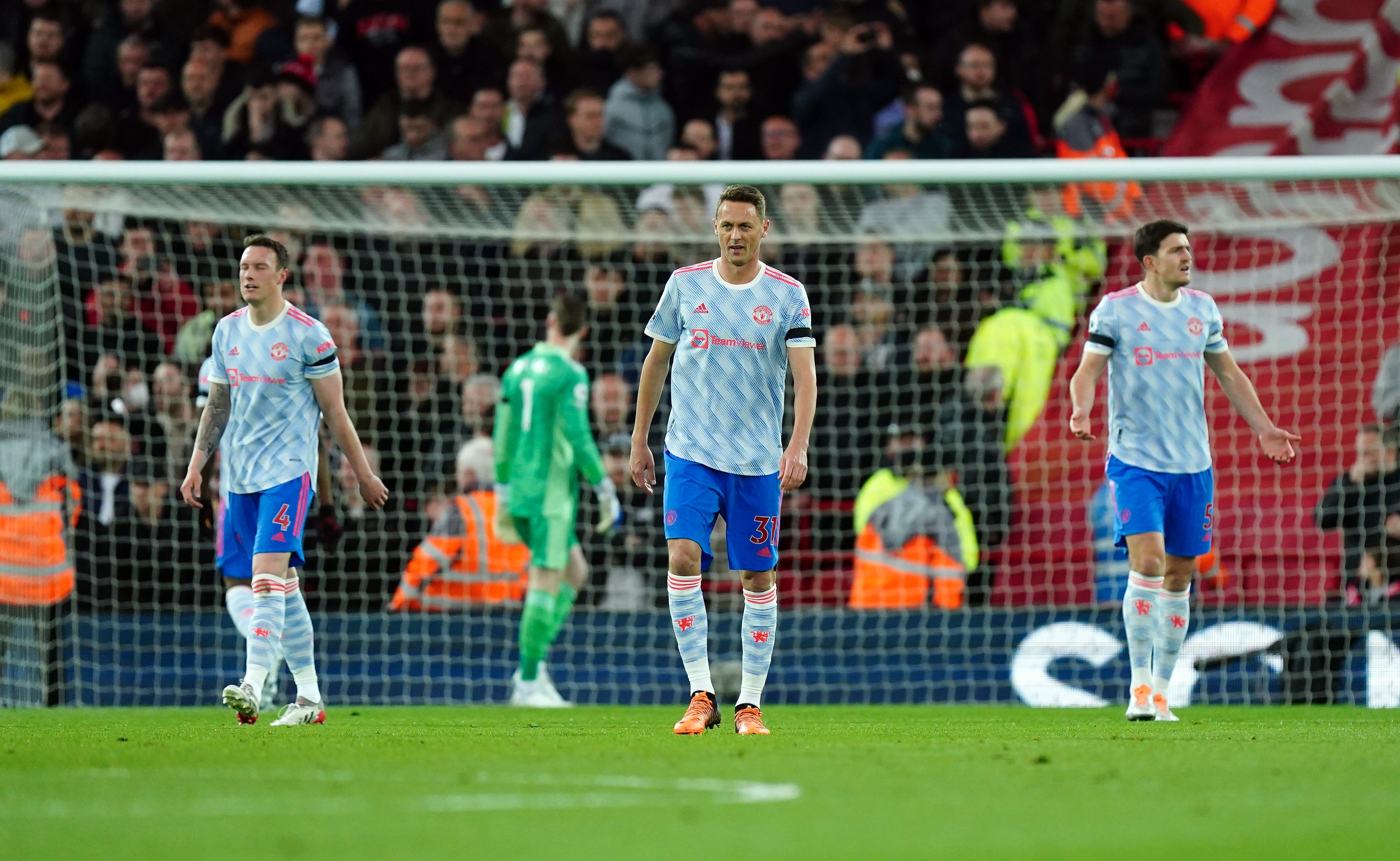 Manchester United lost 4-0 at Liverpool on Tuesday night (Mike Egerton/PA)