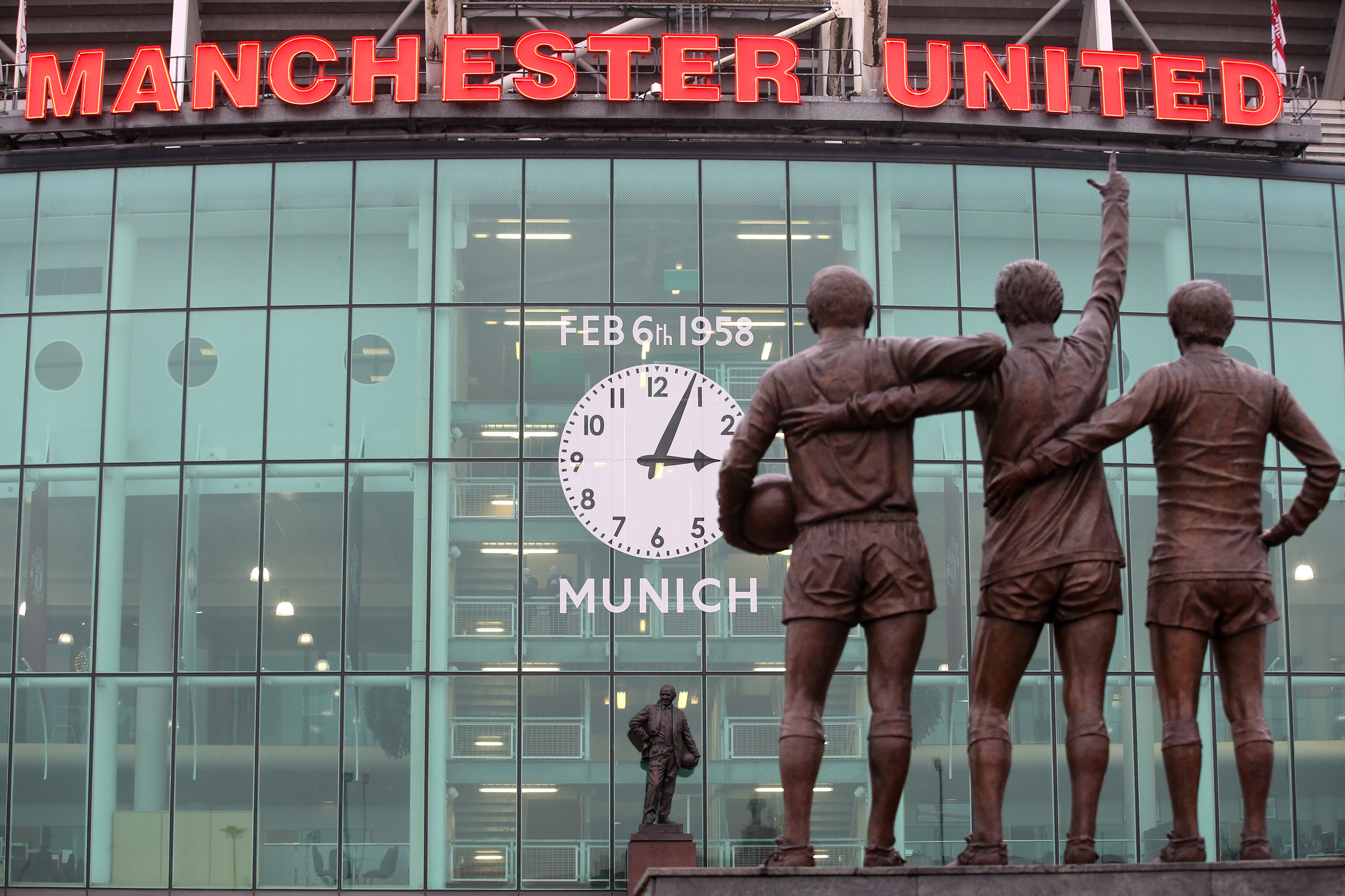 Old Trafford, Manchester United’s home ground