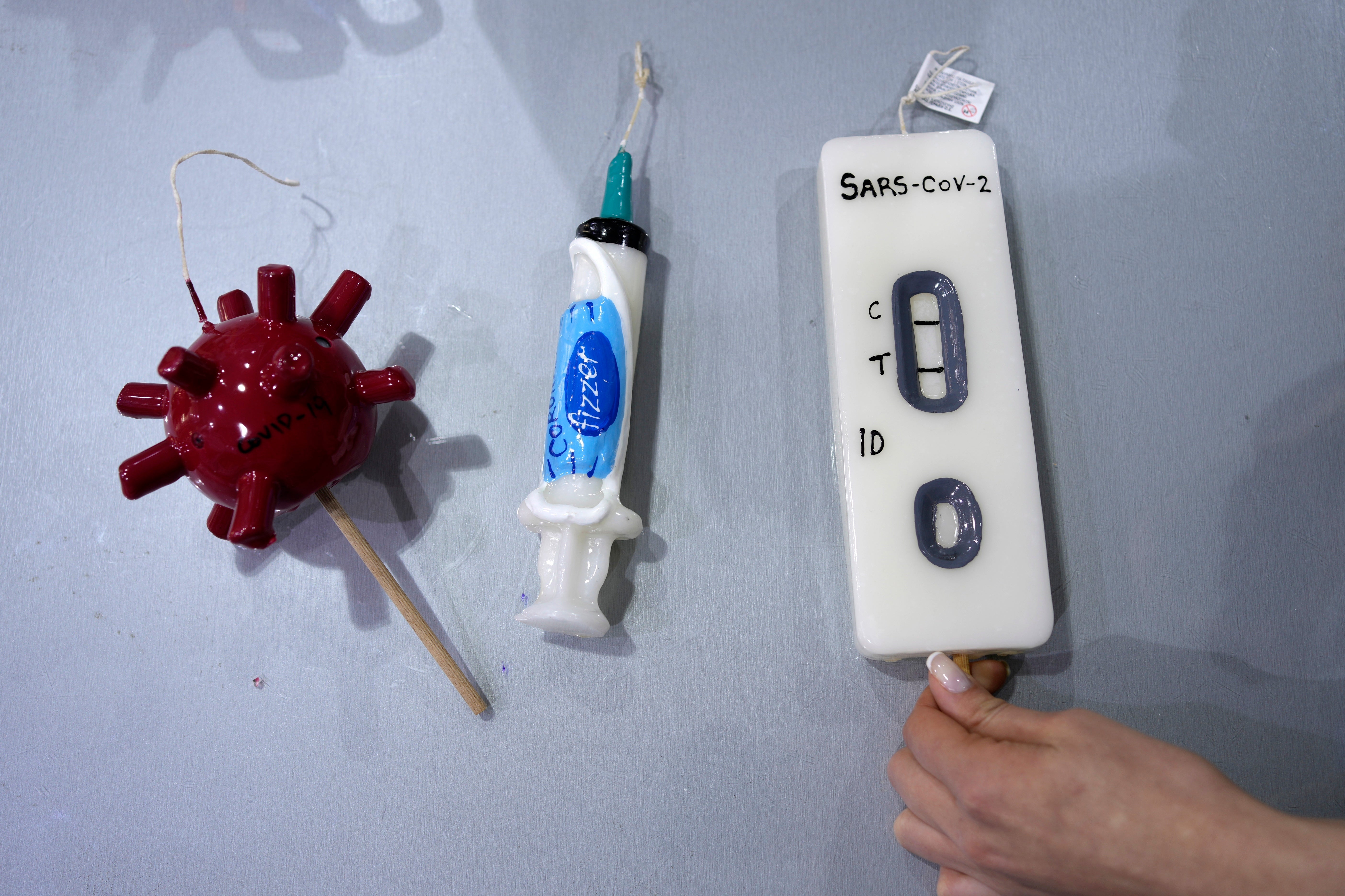 Greece Easter COVID Candles