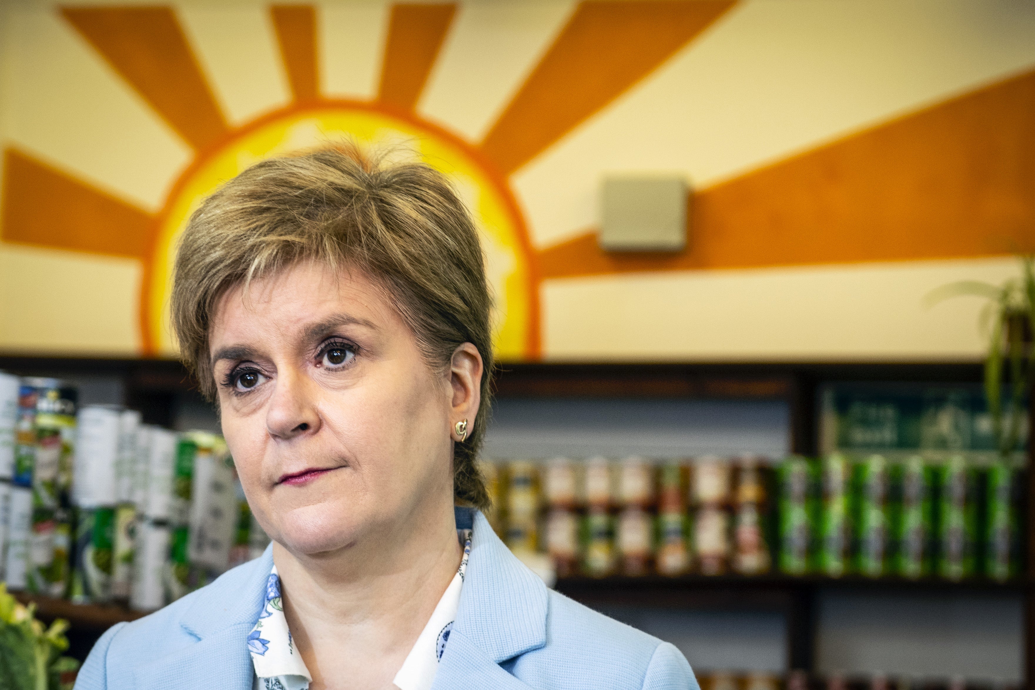 First Minister Nicola Sturgeon addressed the possibility of another independence referendum (Andy Buchanan/PA)