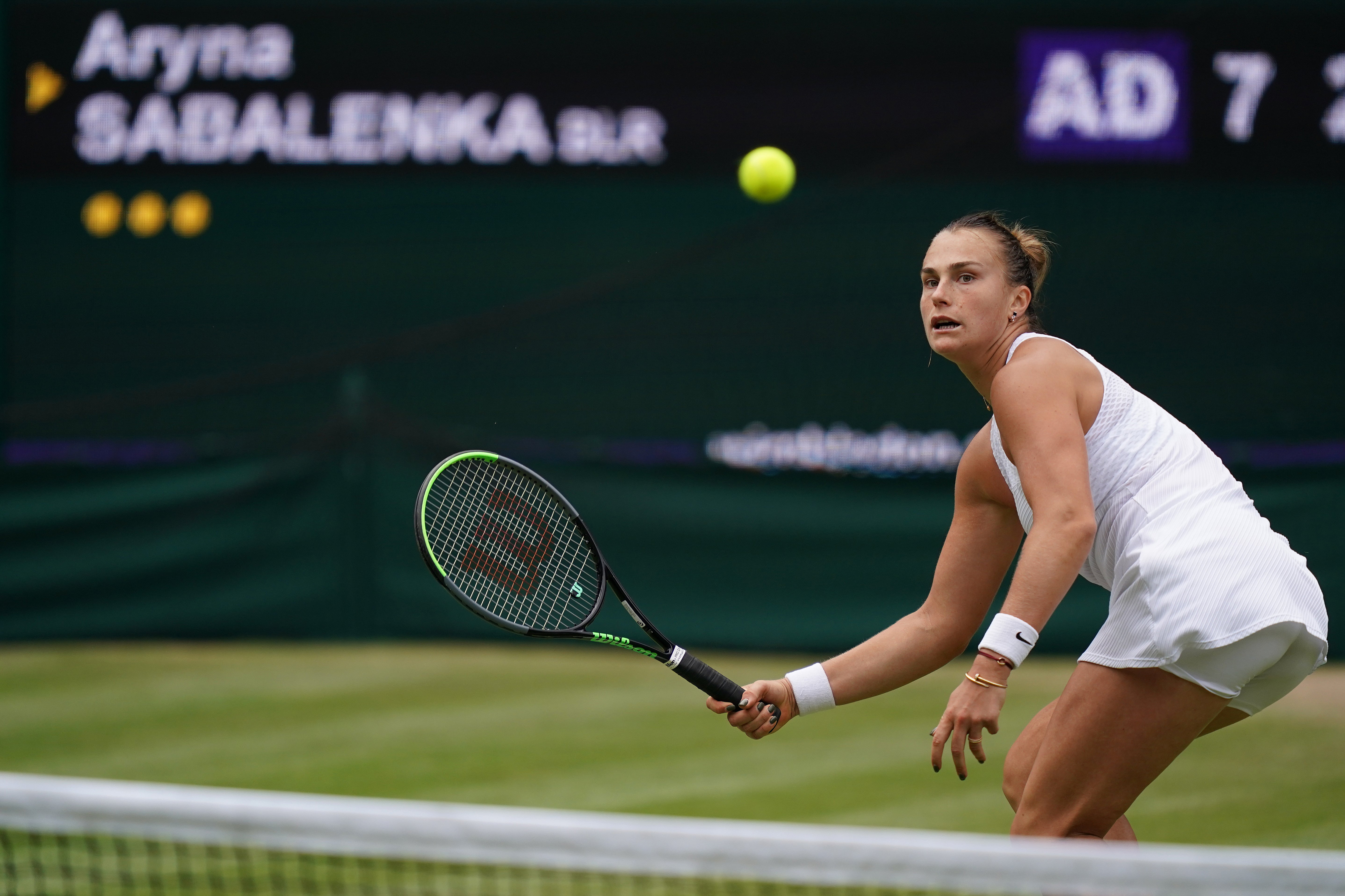 Wimbledon will deprive its global audience of two of the best players in the world, Russian Daniil Medvedev and Belarusian Aryna Sabalenka (pictured)